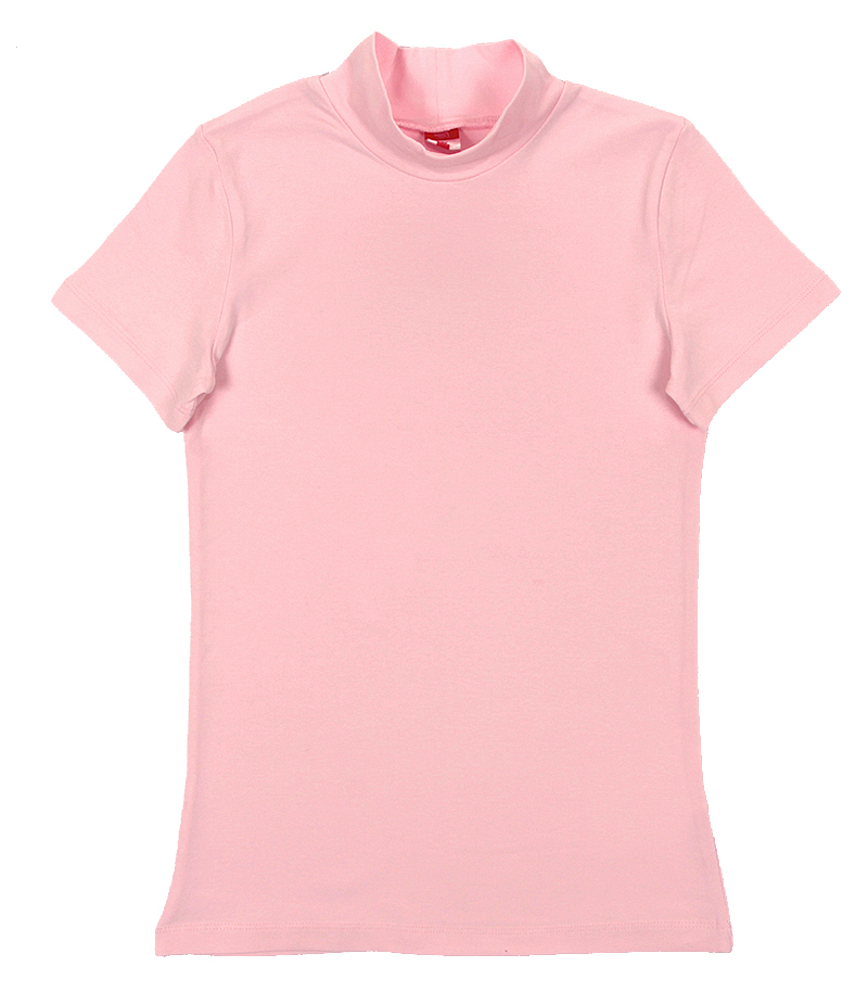 Водолазка для девочки Cherubino, цвет: светло-розовый. CAJ 61632. Размер 152