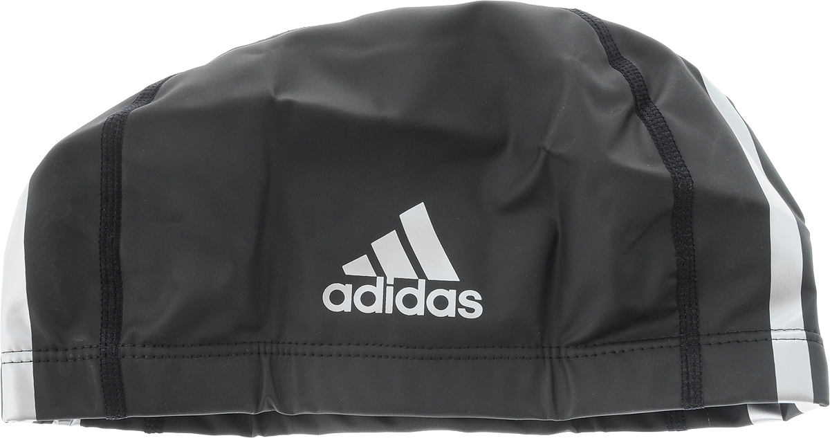 Шапочка для плавания Adidas, цвет: черныйF49116 Шапочка для плавания Adidas, цвет: черныйF49116Классическая шапочка для плавания Adidas плотно облегает голову, обеспечивая комфортную и надежную посадку. Водоотталкивающее покрытие сохраняет волосы сухими, а специальный состав материала снижает риск их повреждения.