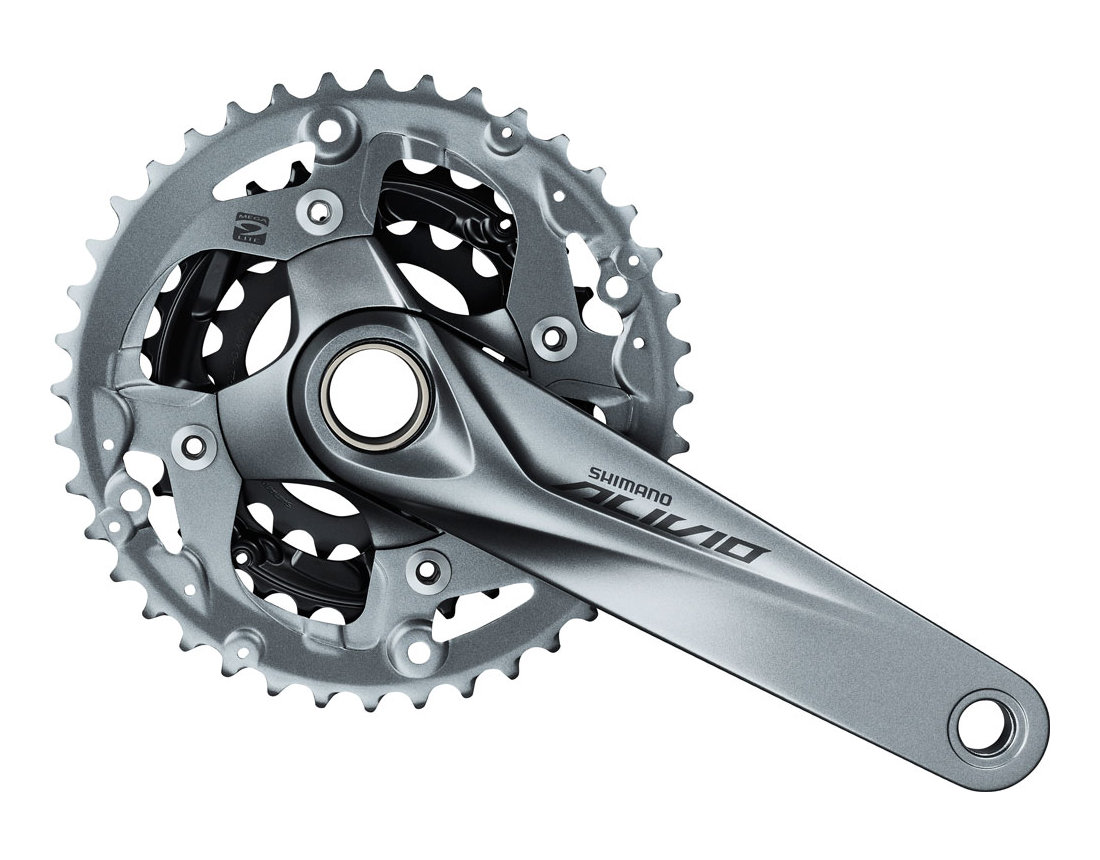 Система шатунов Shimano Alivio M4050, 9 скоростей, 175 мм, 40/30/22T, без каретки, цвет: черныйEFCM4050EX002X Система шатунов Shimano Alivio M4050, 9 скоростей, 175 мм, 40/30/22T, без каретки, цвет: черныйEFCM4050EX002XСистема Shimano Alivio FC-M4050 Длина шатунов 175 мм, интегрированный вал, звезды 40/30/22T БЕЗ каретки.Для 9 скоростной трансмиссии