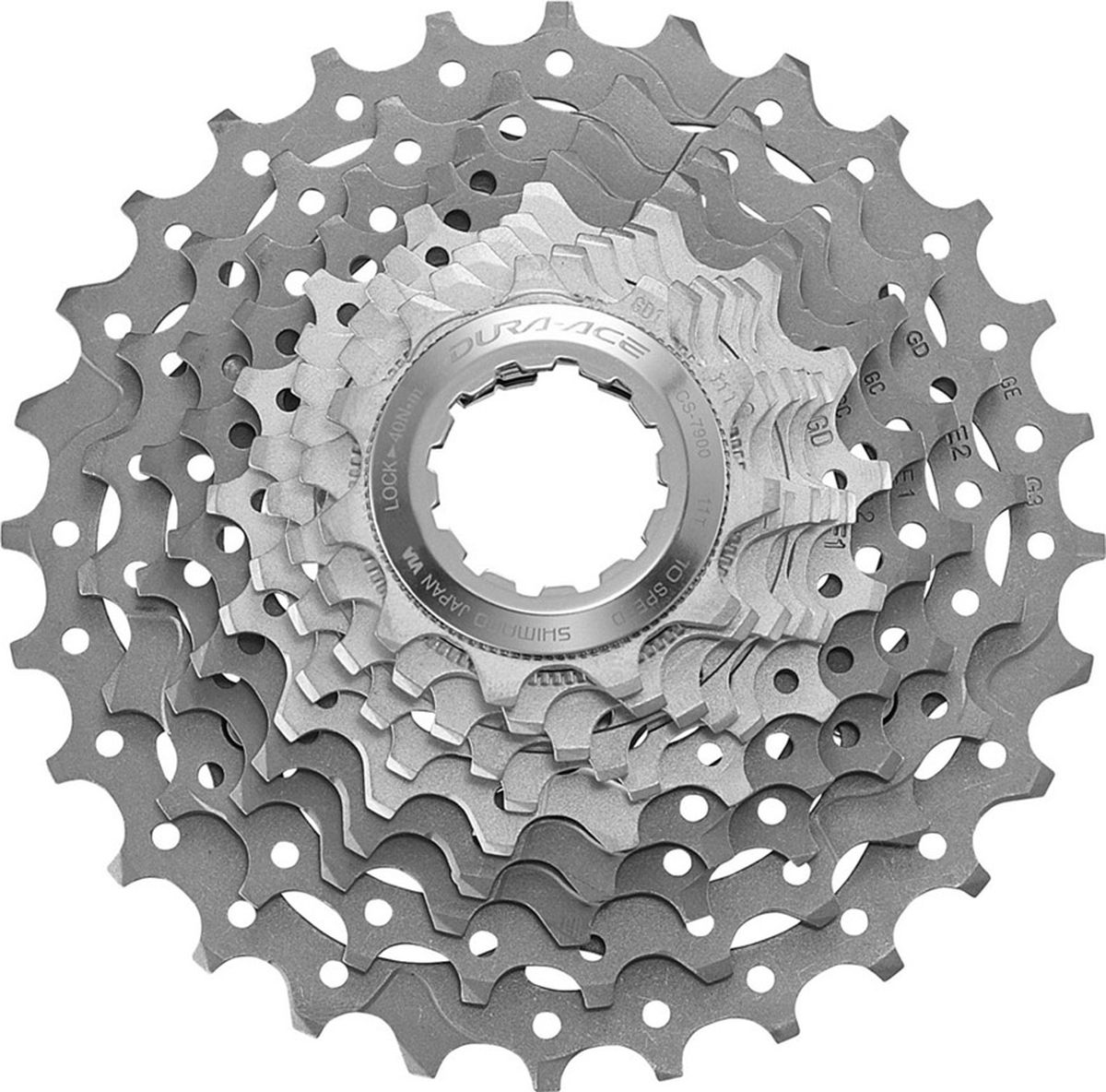 Кассета Shimano Dura-Ace 7900, 10 скоростей, 11-23ICS790010123 Кассета Shimano Dura-Ace 7900, 10 скоростей, 11-23ICS790010123Кассета Dura-Ace, 7900, 10ск, 11-23