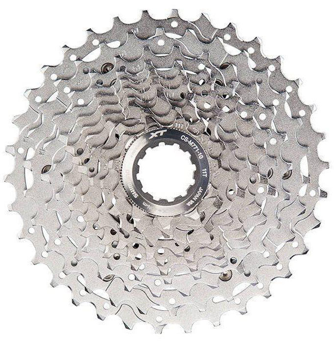 Кассета Shimano XT M771, 10 скоростей, 11-36ICSM77110136 Кассета Shimano XT M771, 10 скоростей, 11-36ICSM77110136Кассета XT, M771, 10ск, 11-36