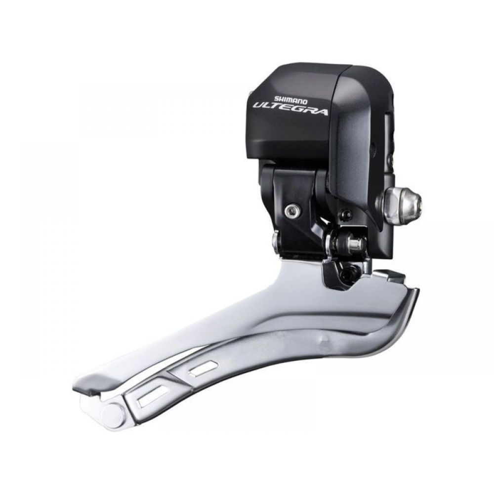 Переключатель передний Shimano Ultegra Di2 6870-F, на упор, 2 х 11 скоростейIFD6870F Переключатель передний Shimano Ultegra Di2 6870-F, на упор, 2 х 11 скоростейIFD6870FПереключатель передний Ultegra Di2, 6870-F Быстрый, точный, плавное переключение передач Назначение: шоссе 2х11скоростей Тяга на упор