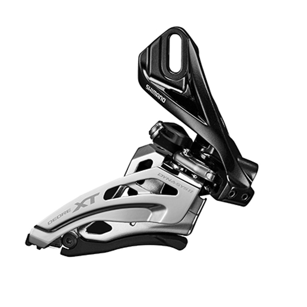 Переключатель передний Shimano XT M8020-D, direct mount, side-swing, для 2 х 11 скоростей, верхняя тягаIFDM8020D6 Переключатель передний Shimano XT M8020-D, direct mount, side-swing, для 2 х 11 скоростей, верхняя тягаIFDM8020D6Переключатель передний Shimano XT FD-M8020-D direct mount, Side swing 2х11 скоростей, верхняя тяга Улучшенные стабильность, маневренность и эффективность переключения Больше зазор для больших колес. Новая конструкция Side swing для велосипедов с большими колесами Совместимы с нижними перьями меньшей длиныЭффективная прокладка троса для легкого переключенияПродуманная рамка переключателя для новой конструкции звезд с шипами системы 2х11