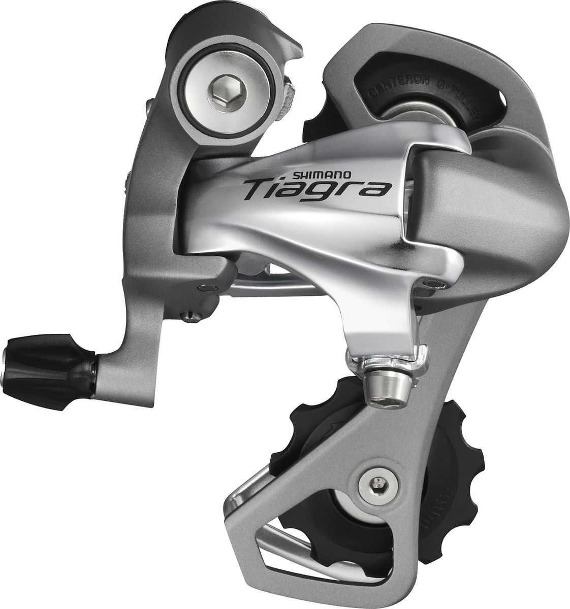 Переключатель задний Shimano Tiagra 4601, SS, 10 скоростей, для 25-30T, для 2 звездIRD4601SS Переключатель задний Shimano Tiagra 4601, SS, 10 скоростей, для 25-30T, для 2 звездIRD4601SSПереключатель задний Shimano Tiagra, 4601, SS, 10скоростей совместим с 25-30T, для 2 звезд IRD4601SS Разработанный, преимущественно, для систем 2х10 скоростей, новый переключатель готов полноценно конкурировать с собратьями на рынке. 4601 Tiagra изготовлен с короткой алюминиевой лапкой, отвечающей за точность переключения. Широкий линк, снижающий отклонения при смене скорости, так же обеспечивает точность и стабильность.