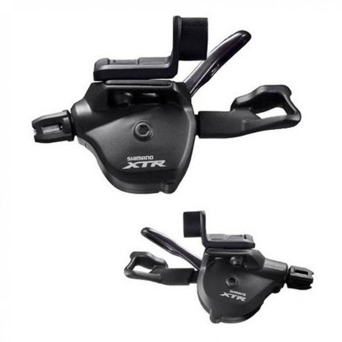 Шифтер Shimano XTR M9000, 2/3x11 скоростейISLM9000IPA Шифтер Shimano XTR M9000, 2/3x11 скоростейISLM9000IPAКомплект шифтеров Shimano Rapidfire PLUS XTR SL-M9000 I-spec II (крепление в тормозную ручку), в комплекте трос и оплетка.