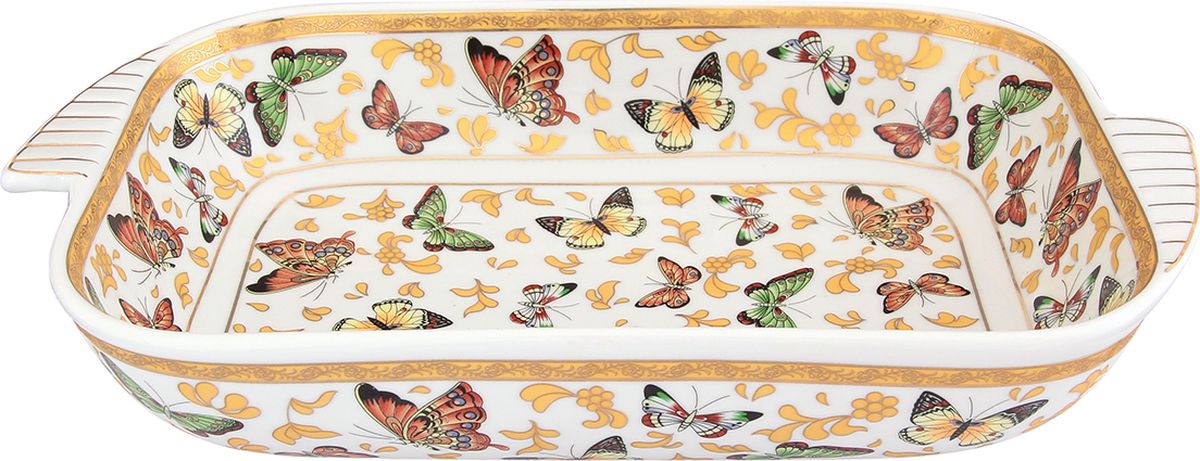 Шубница Elan Gallery Бабочки, 900 мл. 471336471336 Шубница Elan Gallery Бабочки, 900 мл. 471336471336Шубница Elan Gallery Бабочки, выполненная из высококачественной керамики, идеальное блюдо для сервировки традиционного салата Сельдь под шубой или любого другого слоеного салата. Компактное, аккуратное блюдо с ручками для удобства станет незаменимым при любом застолье.