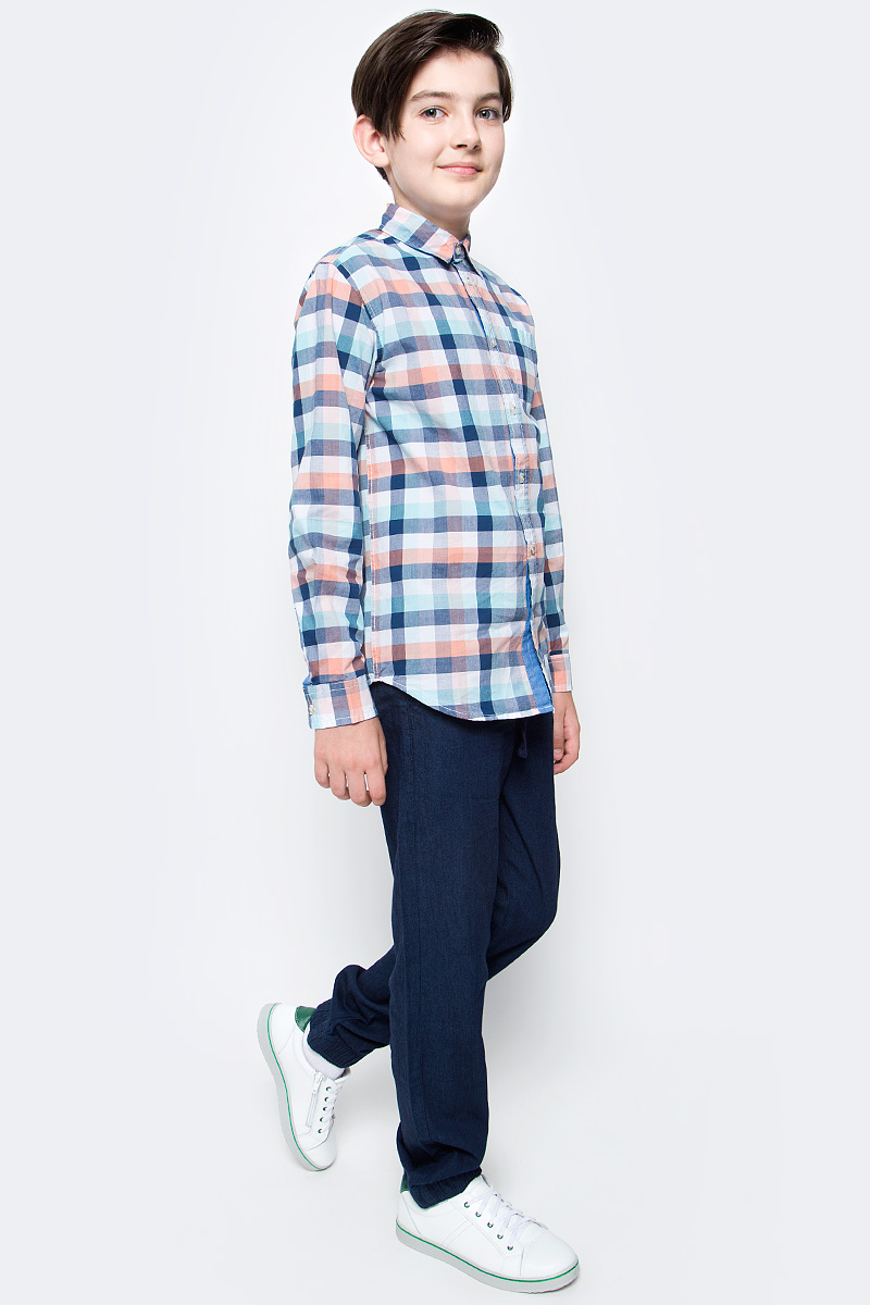 Джинсы для мальчика Sela Denim, цвет: темно-синий джинс. PJ-835/309-7213. Размер 152, 12 летPJ-835/309-7213 Джинсы для мальчика Sela Denim, цвет: темно-синий джинс. PJ-835/309-7213. Размер 152, 12 летPJ-835/309-7213Стильные джинсы для мальчика Sela выполнены из натурального хлопка. Джинсы свободного кроя и стандартной посадки на талии имеют широкий пояс на мягкой резинке, дополнительно регулируемый тесьмой. Модель дополнена двумя втачными карманами спереди и двумя накладными карманами сзади. Низ брючин собран на резинку.