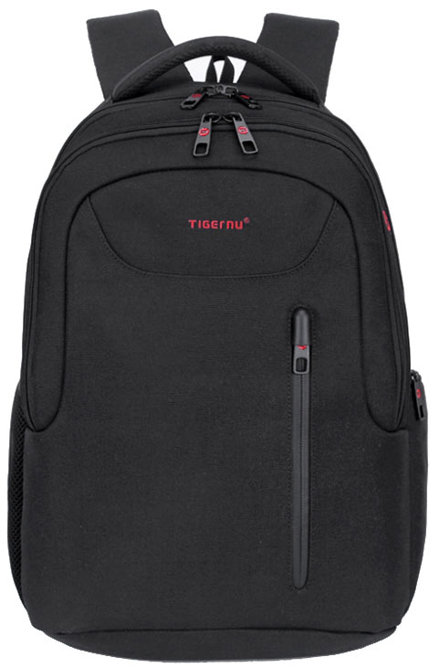 Tigernu T-B3204, Black рюкзак для ноутбука 15,6T-B3204 Tigernu T-B3204, Black рюкзак для ноутбука 15,6T-B3204Рюкзак Tigernu T-B3204 отлично подойдет для работы, учебы или путешествий. Сделан из высокопрочного, водоотталкивающего материала нейлона 1200D. Довольно легкий. Отделение для ноутбука и планшета со вставкой из защитной пены, которое защитит ваши устройства от царапин и других повреждений. Основное отделение с двойной молнией (защита от кражи). Модель включает в себя: передний карман на молнии, основное отделение, дополнительное отделение, один боковой карман на молнии, и один сетчатый боковой карман на резинке, скрытый карман в спинке рюкзака.