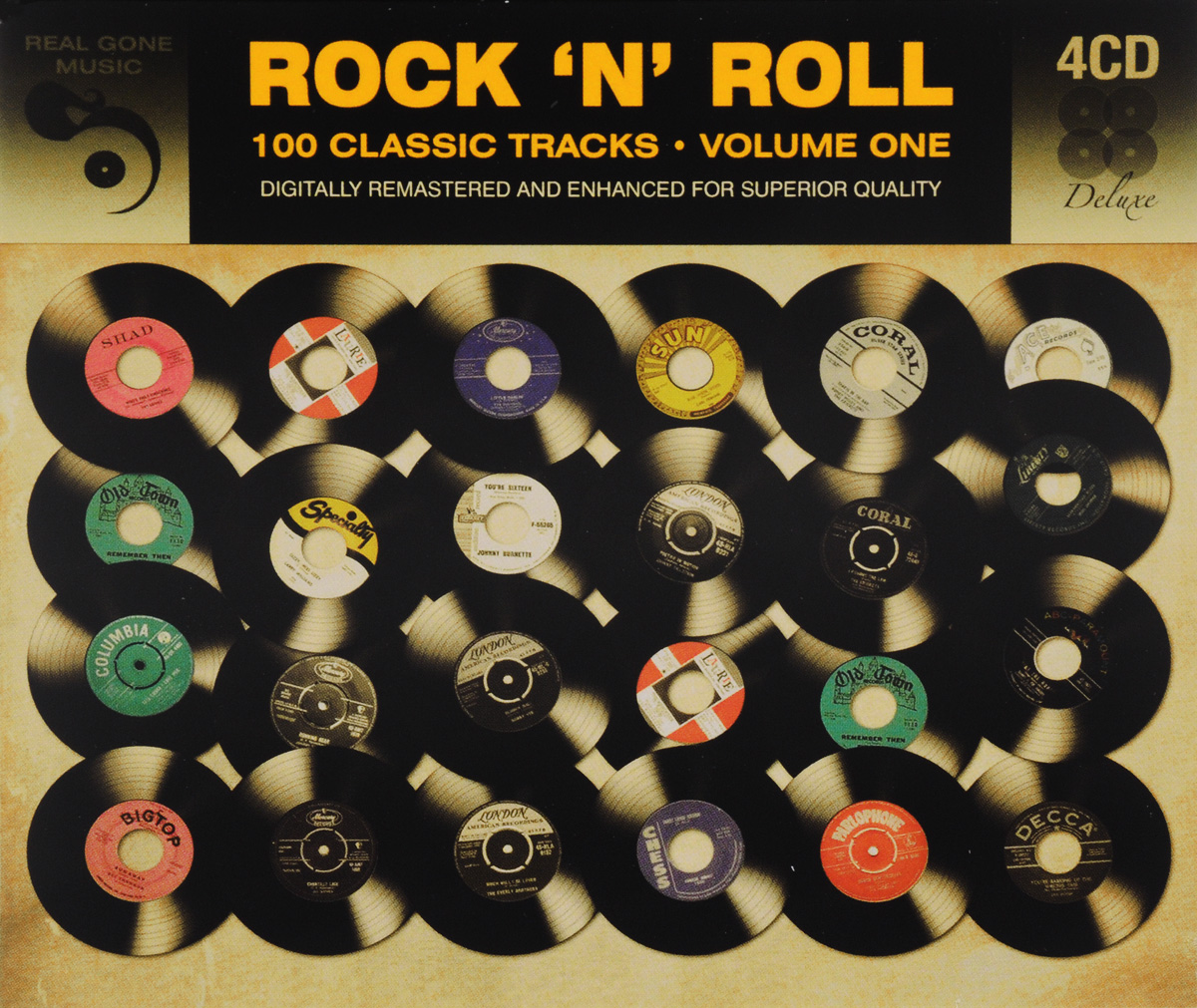 Gone music. Rock n Roll CD. Rock n Roll Classics. Total woman 100 Classic tracks. CD Rock & Roll - Sun.