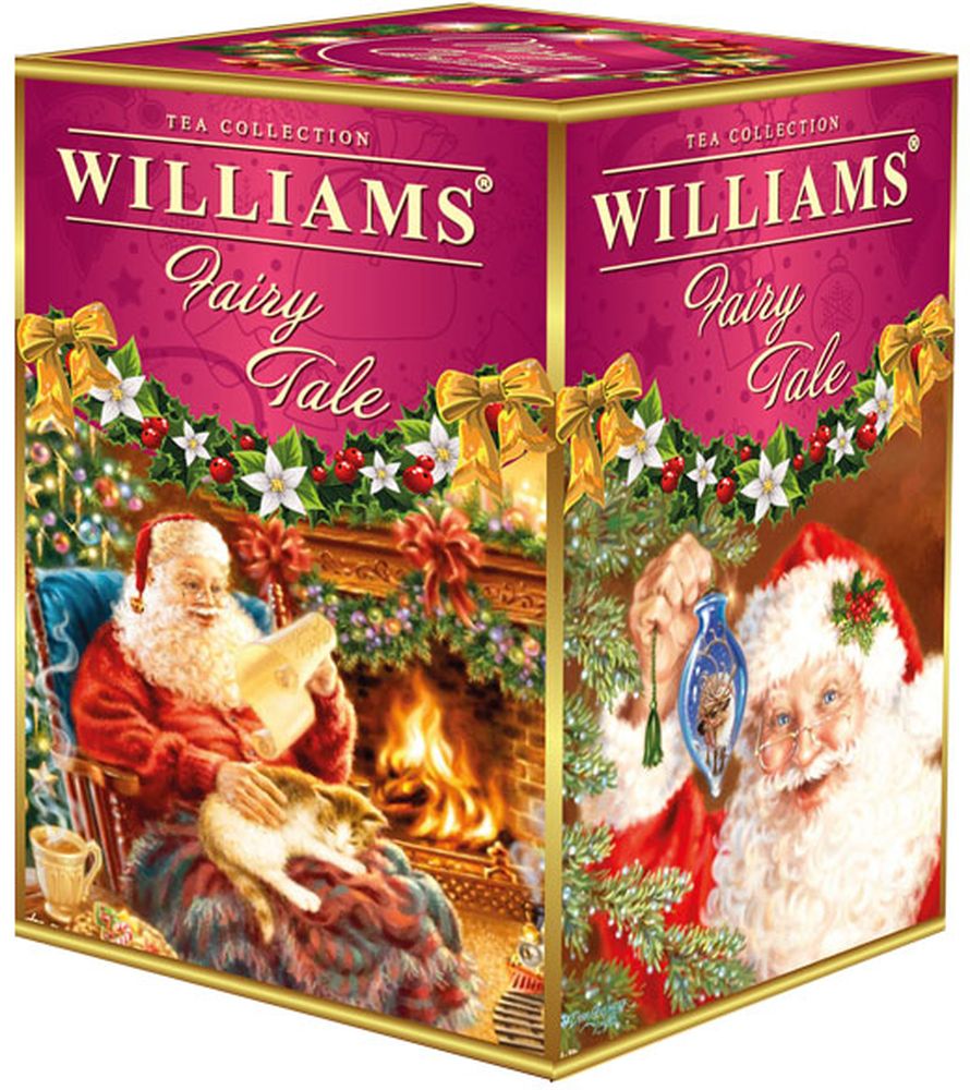 WILLIAMS Fairy Tale Черный крупнолистовой цейлонский чай с ароматом саусепа, 125 г62 WILLIAMS Fairy Tale Черный крупнолистовой цейлонский чай с ароматом саусепа, 125 г62Цейлонский листовой байховый чай с натуральным ароматом саусепа, производится из чайных листьев, собранных в высокогорном районе Шри-Ланки. Чай сочетает вкус, терпкость и экзотический аромат саусепа. Внутри жестяная баночка в подарок!