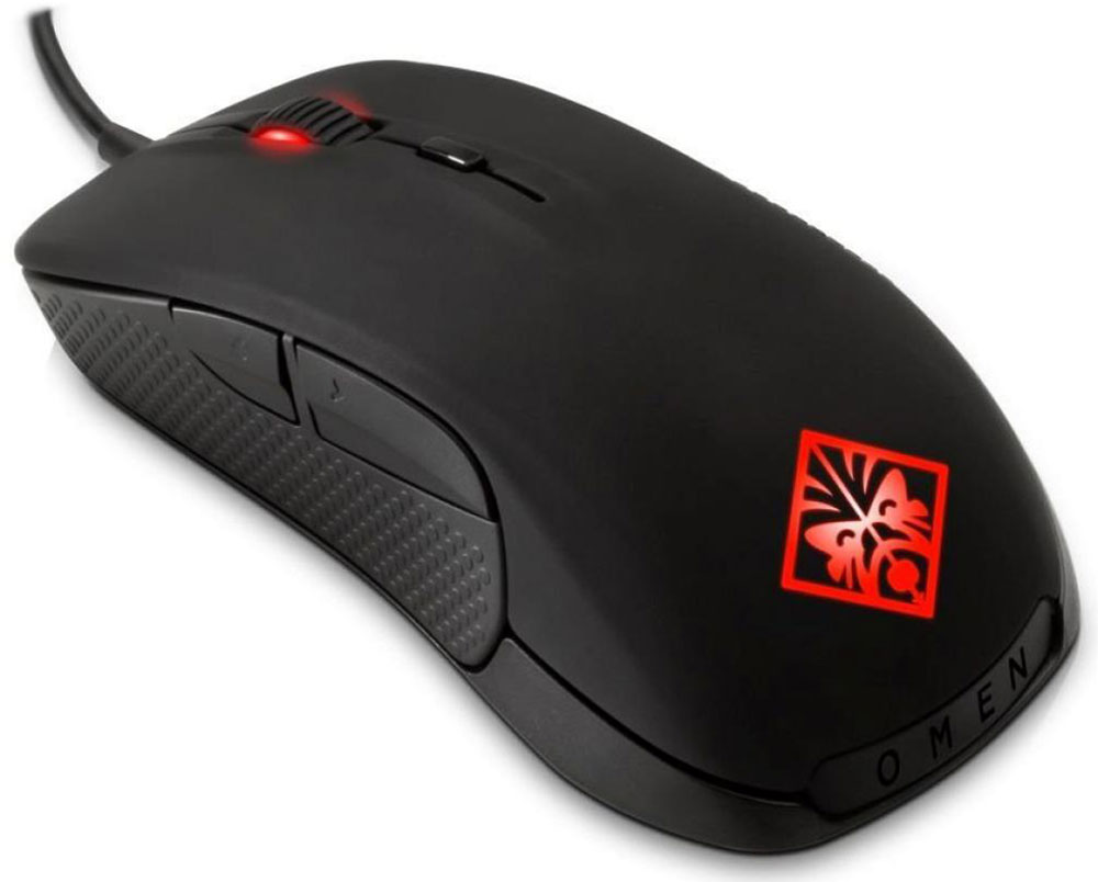 HP Omen Mouse SteelSeries, Black игровая мышь мышь hp x9000 omen mouse j6n88aa