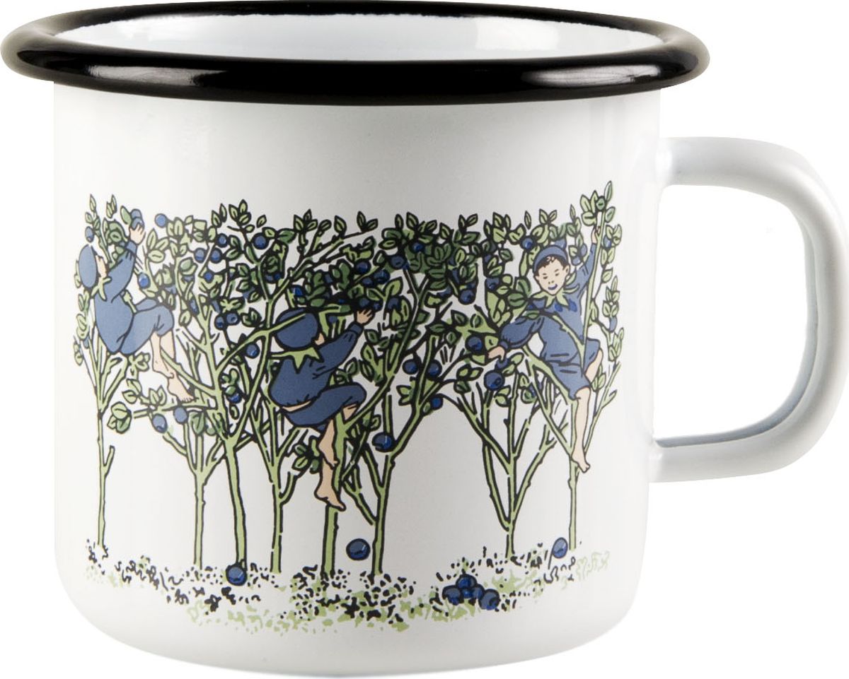 Кружка Muurla Elsa Beskow. Черника, эмалированная, 250 мл1250-025-13 Кружка Muurla Elsa Beskow. Черника, эмалированная, 250 мл1250-025-13Muurla смогла восстановить почти утерянную технологию производства высокотехнологичной эмали, удовлетворяющей самым строгим стандартам. Эмалированные изделия Muurla являются ярким примером того, как традиционное ремесло получает новый виток развития благодаря высоким технологиям.