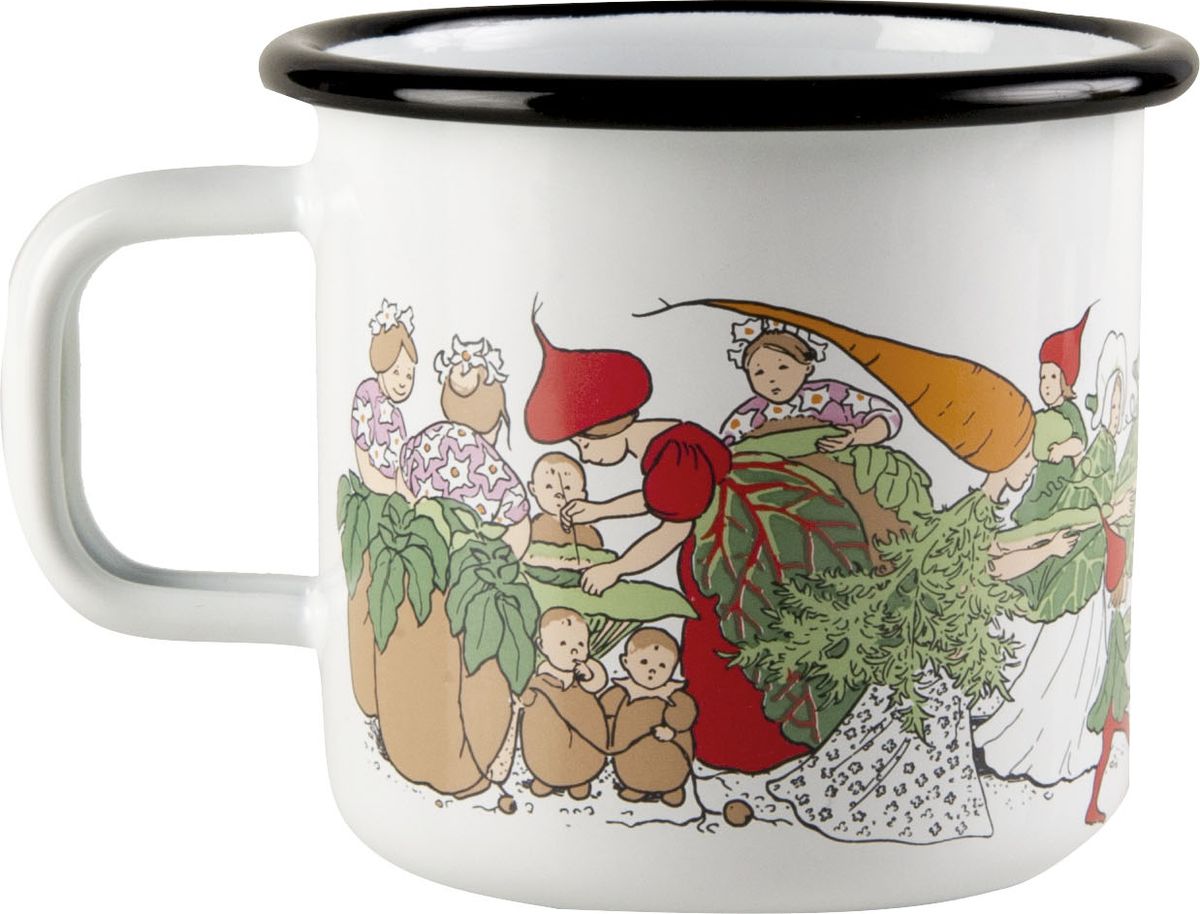 Кружка Muurla Elsa Beskow. Овощные люди, эмалировованая, 370 мл1250-037-06 Кружка Muurla Elsa Beskow. Овощные люди, эмалировованая, 370 мл1250-037-06Muurla смогла восстановить почти утерянную технологию производства высокотехнологичной эмали, удовлетворяющей самым строгим стандартам. Эмалированные изделия Muurla являются ярким примером того, как традиционное ремесло получает новый виток развития благодаря высоким технологиям.