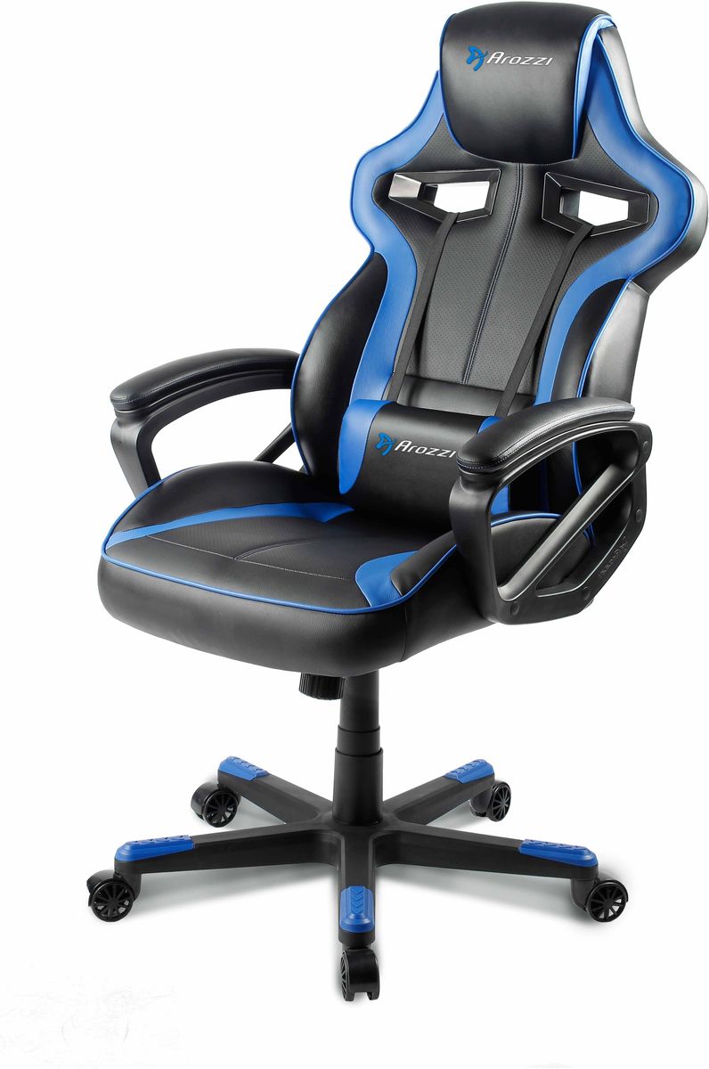Arozzi Milano, Blue игровое креслоMILANO-BL Arozzi Milano, Blue игровое креслоMILANO-BLНезависимо от того, играете, работаете или просто читаете, вы можете делать все это намного комфортнее и с большим энтузиазмом, если у вас есть компьютерное кресло Arozzi Milano. Оно обеспечивает максимальный комфорт и увеличивает время, которое вы можете провести за компьютером. Эргономичный дизайн оптимизирован для геймеров, но идеально подходит и для других целей. Благодаря регулируемой подушке, которая позволяет удобно зафиксировать поясницу, вы индивидуально создаете комфортное положение под свои потребности. Также кресло оснащено поворотным устройством на 360 градусов, функцией качания и регулировке высоты, а так же устойчивой базой на 5-ти колесиках.Особенности:Эргономичный дизайн.5 нейлоновых колес, обеспечивающих максимальную устойчивость.Толстая обивка на спинке, сиденье и подлокотниках.Легко чистящийся материал.Поворот на 360 градусов.Регулируемая высота.Наклон сиденья с функцией блокировки.Регулируемая поясничная подушка.Функция качания.