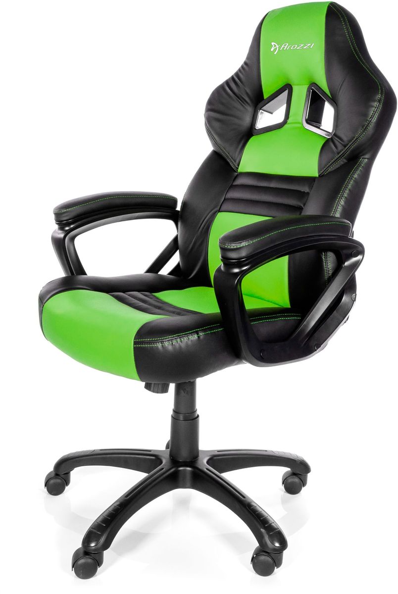 Arozzi Monza, Green игровое креслоMONZA-GN Arozzi Monza, Green игровое креслоMONZA-GNКогда вы заняты игровыми баталиями или работой за компьютером, кресло Arozzi Monza обеспечит комфортабельное времяпрепровождение на протяжении всего сеанса.Arozzi Monza отличается от обычных компьютерных кресел своими эргономичными функциями (дополнительная толстая обивка для спины, подлокотников и сиденья), которые позволяют проводить долгие сеансы игры или работы без утомительной усталости.