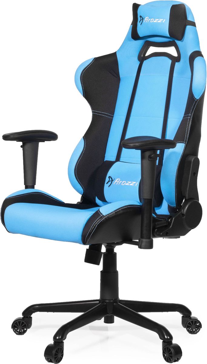 Arozzi Torretta, Azure V2 игровое креслоTORRETTA-AZ Arozzi Torretta, Azure V2 игровое креслоTORRETTA-AZArozzi Torretta предлагает существенные улучшения комфорта пользования и дизайна, которые помогут вам полностью погрузиться в любимые игры и повысить производительность на своем рабочем месте. Качество ткани и дышащее покрытие не позволяют ощутить дискомфорт даже в самые стрессовые моменты, а гладкий и стильный внешний вид ценится геймерами по всему миру.Кресло Arozzi Torretta спроектировано в Швеции с улучшенными эргономичными функциями, включая в себя регулируемые по высоте и вращению подлокотники, дополнительную поясничную опору и опору для головы, а также толстое мягкое сиденье и спинку. Кроме того модель предлагает увеличенную ширину сиденья и спинки, для тех кто предпочитает ощущать больше пространства на своем месте.Особенности:Металлический каркас.Эргономичный дизайн.5 нейлоновых колес обеспечивающие максимальную устойчивость.Толстая обивка на спинке, сиденье и подлокотниках.Легко очищающийся материал.Поворот на 360 градусов.Регулируемая высота.Наклон сиденья с функцией блокировки.Регулируемая поясничная подушка.Регулируемые подлокотники (по вращению и высоте).Облегченная конструкция для легкого передвижения.
