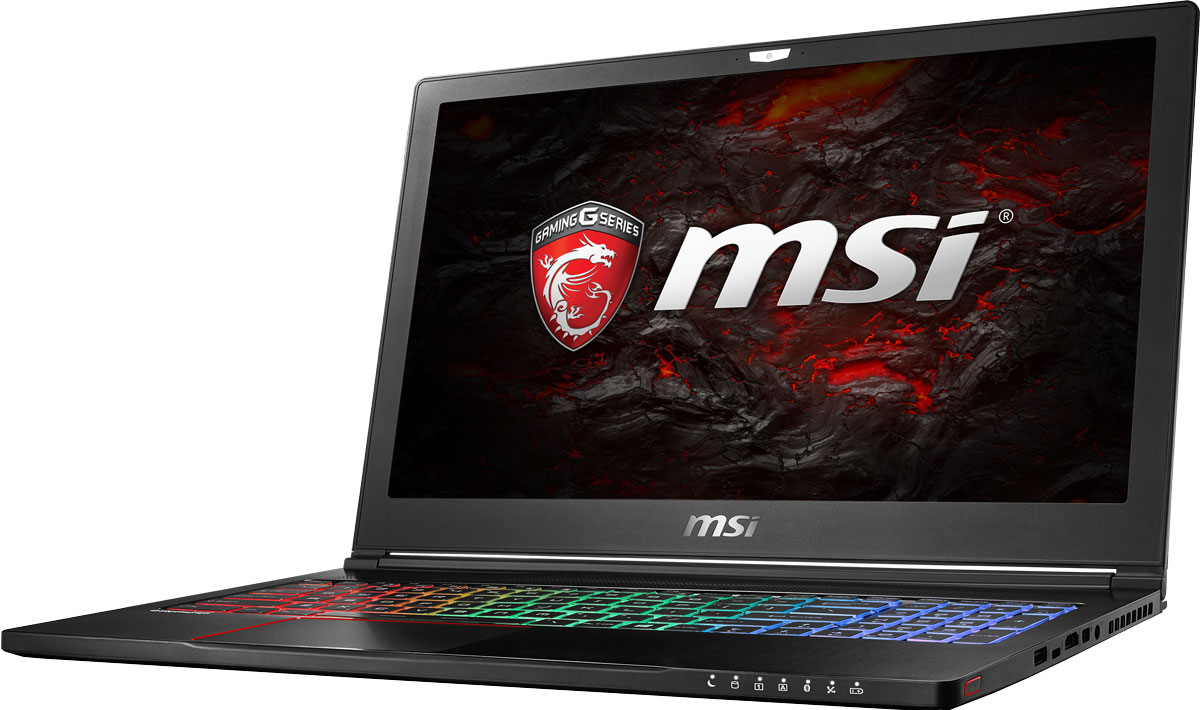 MSI GS63 7RE-045RU Stealth Pro, BlackGS63 7RE-045RU MSI GS63 7RE-045RU Stealth Pro, BlackGS63 7RE-045RUИнженеры MSI оптимизировали каждую деталь архитектуры ноутбука GS63 7RE, чтобы сохранить баланс между портативностью и вычислительной мощью. Ни один другой игровой ноутбук в мире не способен продемонстрировать столь внушительную производительность при толщине корпуса всего 17,7 мм. В конструкции игрового ноутбука GS63 Stealth используется магний-литиевый сплав, который делает его на 44% жёстче алюминиевых корпусов. Вес всего 1,8 кг делает эту модель самым лёгким игровым ноутбуком в классе.MSI стала первой, кто применил новейшее поколение видеокарт NVIDIA Pascal в игровых ноутбуках. 3D-производительность GeForce GTX 1050 Ti по сравнению с GeForce GTX 965M увеличилась более чем на 15%. Инновационная система охлаждения Cooler Boost 4 и особые геймерские технологии раскрыли весь потенциал новейшей NVIDIA GeForce GTX 1050 Ti. Совершенно плавный геймплей на ноутбуке MSI GS63 7RE разбивает стереотипы об исключительной производительности десктопов, заставляя взглянуть на мобильный гейминг по-новому.Седьмое поколение процессоров Intel Core серии H обрело более энергоэффективную архитектуру, продвинутые технологии обработки данных и оптимизированную схемотехнику. Производительность Core i7-7700HQ по сравнению с i7-6700HQ выросла в среднем на 8%, мультимедийная производительность - на 10%, а скорость декодирования/кодирования 4K-видео - на 15%. Аппаратное ускорение 10-битных кодеков VP9 и HEVC стало менее энергозатратным, благодаря чему эффективность воспроизведения видео 4K HDR значительно возросла.Запускайте игры быстрее других благодаря потрясающей пропускной способности PCI-E Gen 3.0x4 с поддержкой технологии NVMe на одном устройстве M.2 SSD. Используйте потенциал твердотельного диска Gen 3.0 SSD на полную. Благодаря оптимизации аппаратной и программной частей достигаются экстремальный скорости чтения до 2200МБ/с, что в 5 раз быстрее твердотельных дисков SATA3 SSD.Вы сможете достичь максимально возможной производительности вашего ноутбука благодаря поддержке оперативной памяти DDR4-2400, отличающейся скоростью чтения более 32 Гбайт/с и скоростью записи 36 Гбайт/с. Возросшая на 40% производительность стандарта DDR4-2400 (по сравнению с предыдущим поколением, DDR3-1600) поднимет ваши впечатления от современных и будущих игровых шедевров на совершенно новый уровень.Эксклюзивная технология MSI SHIFT выводит систему на экстремальные режимы работы, одновременно снижая шум и температуру до минимально возможного уровня. Переключаясь между пятью профилями, вы сможете достичь экстремальной производительности своей машины или увеличить время её работы от батарей. Функция легко активируется либо горячими клавишами FN + F7, либо через приложение Dragon Gaming Center.Новейший сверхпроизводительный интерфейс Thunderbolt 3 поддерживает скорость передачи данных до 40 Гбит/с, а также последовательное подключение 4K-дисплея. Вы сможете использовать ультрабыстрые устройства USB3.1 и заряжать мощные гаджеты током до 5В 3А.Благодаря порту Thunderbolt 3, вы сможете подключать дисплей 4K с кадровой частотой до 60 Гц. Получите огромное удовольствие от игры в ультравысоком разрешении с расширенным полем зрения.Тепло является одним из самых главных условий существования всего живого на Земле. Физика процесса проста: чем больше энергии затрачено, тем больше выделится тепла. Таким образом, охлаждение мощных игровых систем становится довольно сложной задачей. Система охлаждения Cooler Boost Trinity состоит из трёх вентиляторов с усовершенствованной формой лопаток Whirlwind Blade. Их количество может достигать 41 лопатки, что увеличило воздушный поток на целых 30% при тех же оборотах. Независимые термосъёмники на CPU и GPU с 5 теплопроводными трубками гарантируют, что генерируемое тепло не будет перетекать и скапливаться на CPU или GPU. Такое решение позволит процессору и графической карте работать на максимальной производительности без каких-либо проблем с охлаждением.Дисплей IPS-уровня с расширенной цветовой гаммой 72% NTSC поднимает качество изображения на совершенно новый уровень и делает его невероятно чётким. Благодаря более высокому разрешению резкость изображения повысилась на невероятные 40%, а его яркость при достаточном уровне контрастности увеличилась на целых 20% по сравнению с обычными TN-панелями. Не имеет значения, с какого угла вы смотрите на экран, изображение будет оставаться неизменно ярким и сочным. Продвинутые геймеры также оценят качество картинки, отметив её захватывающую реалистичность.Увеличь поле зрения с технологией MSI Matrix Display, расширив обзор на 4 дисплея (встроенный + 3 внешних). Ты сможешь быть мультизадачным даже во время важных игровых сражений, используя 4K-вывод на дисплеи HDTV с разрешением до 3840 x 2160. Технология MSI Matrix Display создаёт идеальные условия для экстремального гейминга и приятного мультимедийного отдыха.Hi-Res Audio представляет набор цифровых процессов и форматов, позволяющих кодировать и воспроизводить музыку с более высокой частотой дискретизации, чем у стандартных CD-дисков - до 17.3x выше. Наиболее часто для Hi-Res Audio используются форматы 24 бита/96 кГц (детализация в 3.2x выше CD) и 24 бита/192 кГц (детализация в 6.5x выше CD). Ноутбук GS63 7RE поддерживает формат 24 бита/192 кГц. MSI с ЦАП ESS SABRE HiFi стали первыми ноутбуками в мире, способными раскрыть высочайшее качество звука Hi-Res Audio.Программная технология Nahimic предлагает отменное качество воспроизведения аудио высокого разрешения, делая звучание музыки и голоса на вашей игровой системе совершенным. Почувствуйте магию звучания виртуальной акустической системы 7.1 на вашей стандартной стерео-системе!Самая желанная геймерская клавиатура от SteelSeries. Каждый нюанс этой клавиатуры продуман под профессионального геймера. Эргономичный дизайн, ход клавиш 1.9 мм, ясный отклик, оптимальная зона WASD, Anti-ghosting для 45 клавиш и механическая защита делают клавиатуру ноутбука MSI GS63 7RE самой удобной и надёжной в индустрии. Полный контроль над игровыми миссиями - в твоих руках!В ходе тяжёлых виртуальных боёв приложение SteelSeries Engine 3 способно стать вашим самым смертоносным оружием. Здесь вы можете настроить клавиатуру полностью под себя, выбирая цвет подсветки, создавая макросы и выделяя под каждую игровую задачу отдельную область на клавиатуре. Вы сможете трансформировать клавиатуру в личное высокотехнологичное оружие, а также синхронизировать все имеющиеся устройства SteelSeries через облако.С подсветкой символов на клавишах ночь тебе больше не помеха. Наслаждайся полноцветной подсветкой клавиатуры SteelSeries и её долговечностью, которая не перестанет радовать тебя даже спустя годы усердного гейминга.Забудь о поражениях из-за лагов с технологией Killer DoubleShot Pro. Защити сетевой трафик от сбоев, предотвращая задержки в передаче данных. Ты сможешь задать наивысший приоритет игровому трафику и показать свои навыки в лучшем виде. Управляй сетевой активностью приложений и вэб-сайтов в удобном Killer Networking Manager. Объединив работу контроллера Killer E2500 Gigabit Ethernet и WiFi-модуля Killer Wireless-AC 1535, технология Killer DoubleShot Pro снизила задержки по сравнению с традиционными модулями 802.11ac в 3.5 раза.Killer Shield сглаживает скорость приёма и передачи данных по сети, делая пинг более предсказуемым и постоянным. Твой геймплей будет стабилен как никогда.Точные характеристики зависят от модификации.Ноутбук сертифицирован EAC и имеет русифицированную клавиатуру и Руководство пользователя