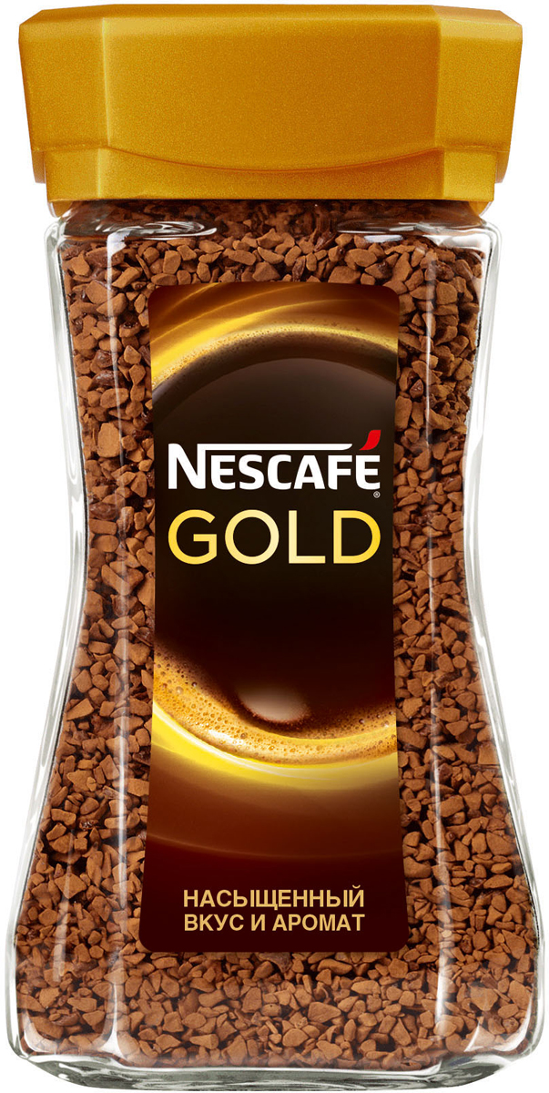 Nescafe Gold 100% кофе растворимый сублимированный, 95 г (стеклянная банка)12135507 Nescafe Gold 100% кофе растворимый сублимированный, 95 г (стеклянная банка)12135507Почувствуйте истинное удовольствие с кофе Nescafe Gold. Ведь Nescafe Gold создан из обжаренных кофейных зерен нескольких сортов, чтобы вы могли в полной мере ощутить его неповторимый аромат и насыщенный вкус. Nescafe Gold - кофе, который дарит удовольствие.
