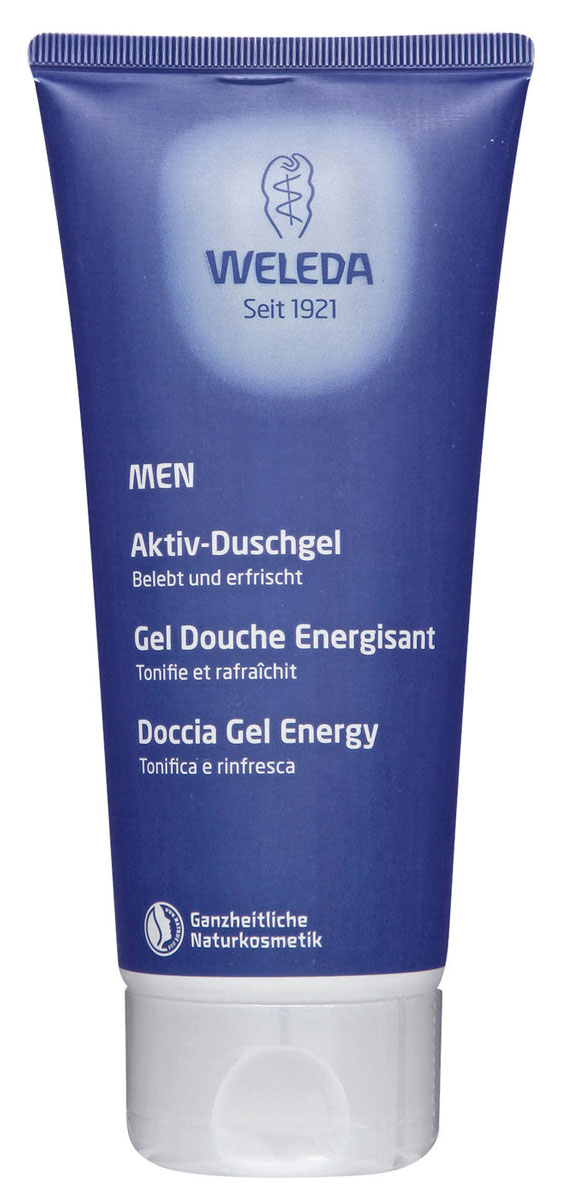 Weleda Гель для душа, мужской, 200 мл гель флюид weleda мужской гель для душа weleda