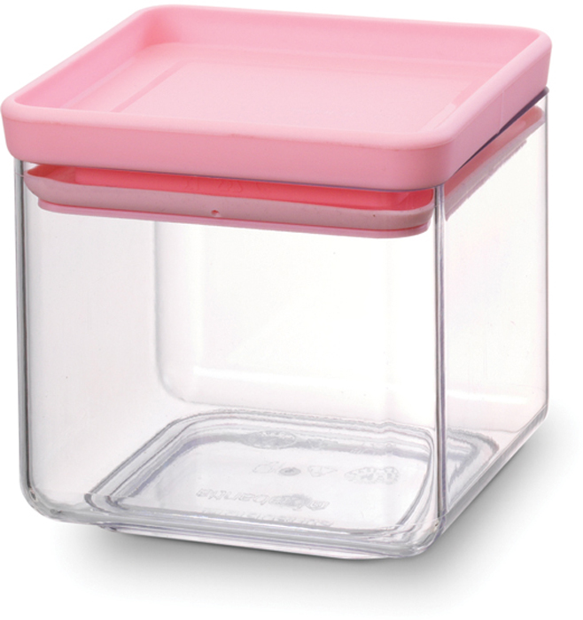 Контейнер для сыпучих продуктов Brabantia Tasty Colors, 700 мл. 290121290121 Контейнер для сыпучих продуктов Brabantia Tasty Colors, 700 мл. 290121290121Занимает мало места – контейнеры имеют прямоугольную форму и составляются один на другой. Продукты надолго сохраняют свежесть и аромат – силиконовый уплотнитель. Хорошо видно содержимое и его количество. Легко моется – можно мыть в посудомоечной машине. Прочный и абсолютно прозрачный – изготовлен из пластика. Входит в коллекцию «Tasty Colours».