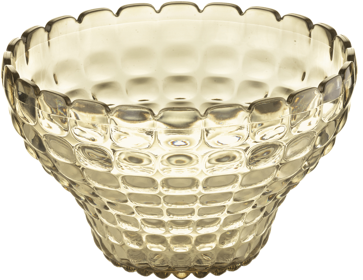 Пиала Guzzini Tiffany, цвет: песочный, 300 мл22580039 Пиала Guzzini Tiffany, цвет: песочный, 300 мл22580039Универсальную пиалу Tiffany можно использовать для подачи варенья, джемов, мёда и других сладостей, а также для сыпучих продуктов, таких, как сахар, орехи, драже и конфеты. Идеально подходит для сервировки на свежем воздухе - рельефная форма пиалы в сочетании с прозрачным материалом заставляет поверхность сверкать и переливаться на свету.Объем - 300 мл. Изготовлена из высококачественного органического стекла, устойчивого к износу и повреждениям. Не содержат вредных примесей и бисфенола-А. Можно мыть в посудомоечной машине.