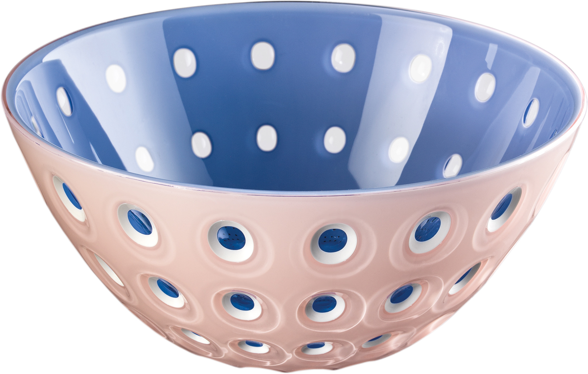 Салатница Guzzini Le Murrine, цвет: розовый, 25 см, 2,7 л279450152 Салатница Guzzini Le Murrine, цвет: розовый, 25 см, 2,7 л279450152Эта оригинальная салатница Le Murrine является результатом инновационного исследования Guzzini в области форм и материалов. Технология инжекторной трехцветной штамповки 3 Color Tech образует уникальный эффект, который делает салатницу изысканным и неповторимым предметом для сервировки. Наложенные друг на друга три слоя пластика позволяют создавать игру цвета, чередовать плотные и прозрачные, полированные и матовые поверхности.Салатница подойдет для подачи десертов, выпечки, мороженого и других блюд, а так же может служить изящным декоративным элементом вашего дома. Объем 2,7 л. Изготовлена из безопасного высококачественного пластика, устойчивого к износу и повреждениям. Можно мыть в посудомоечной машине.