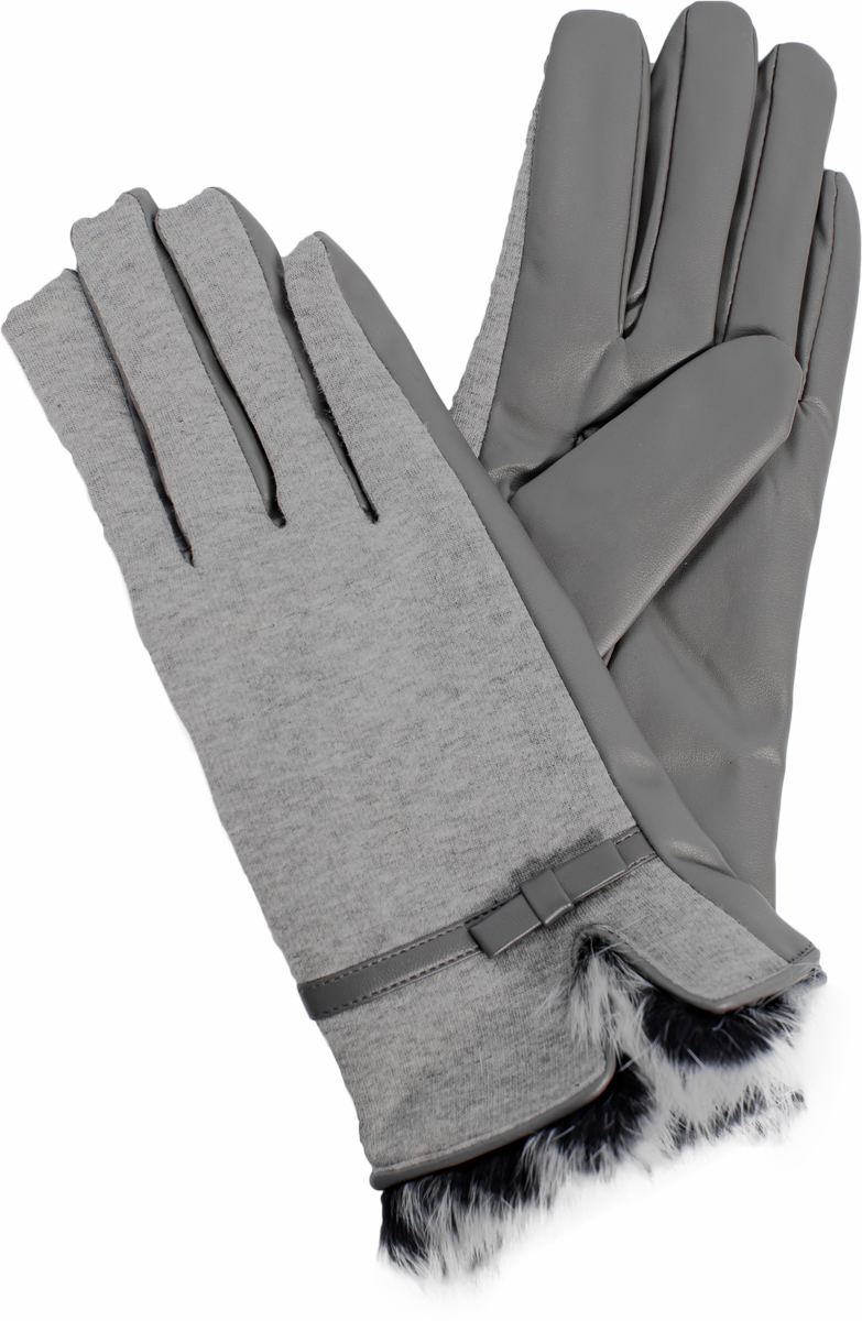 Перчатки женские Sophie Ramage, цвет: серый. GL-217006. Размер универсальный