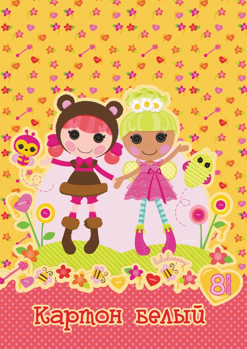 Action! Набор белого картона Lalaloopsy 8 листов 2 штLL-AWP-8/8 Action! Набор белого картона Lalaloopsy 8 листов 2 штLL-AWP-8/8Набор двустороннего картона Lalaloopsy идеально подойдет для творческих занятий в детском саду, школе и дома.Набор включает две упаковки белого мелованного картона формата А4. Каждый из наборов упакован в картонную яркую папку.Создание поделок и аппликаций из картона - это увлекательный досуг, который позволяет ребенку развивать свои творческие способности.