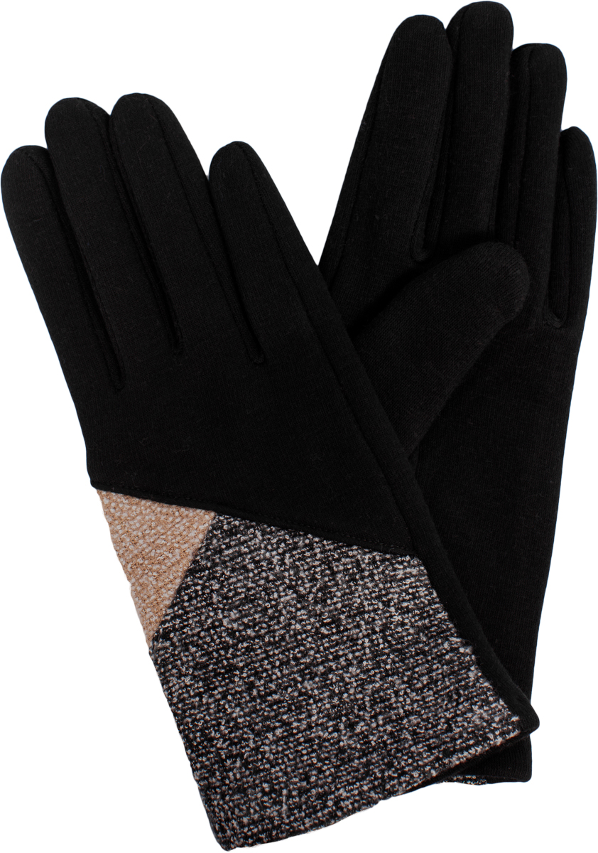 Перчатки женские Sophie Ramage, цвет: черный. GL-217014. Размер универсальный