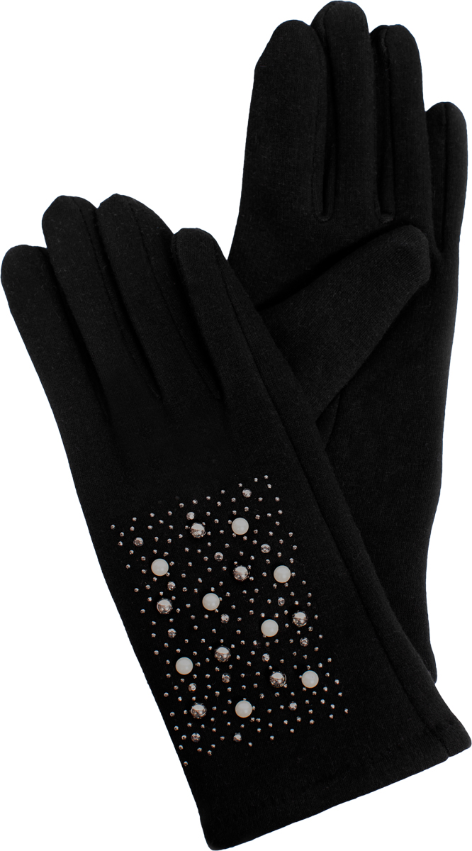Перчатки женские Sophie Ramage, цвет: черный. GL-217033. Размер универсальный