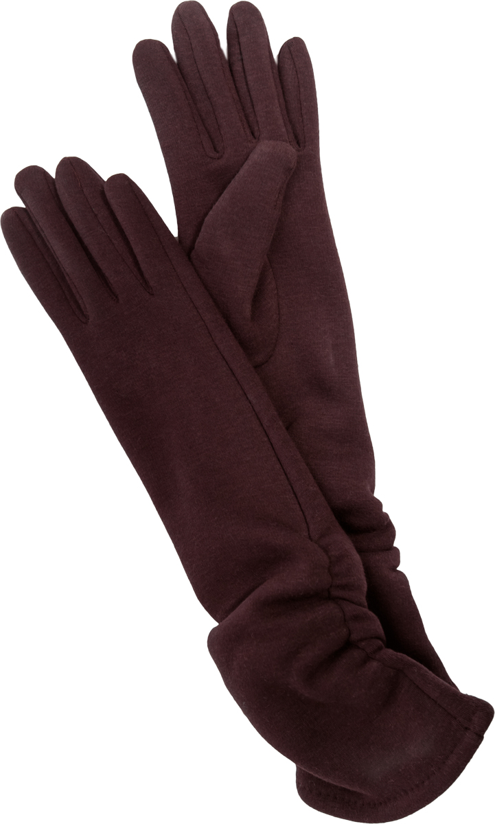 Перчатки женские длинные Sophie Ramage, цвет: коричневый. GL-217055. Размер универсальный