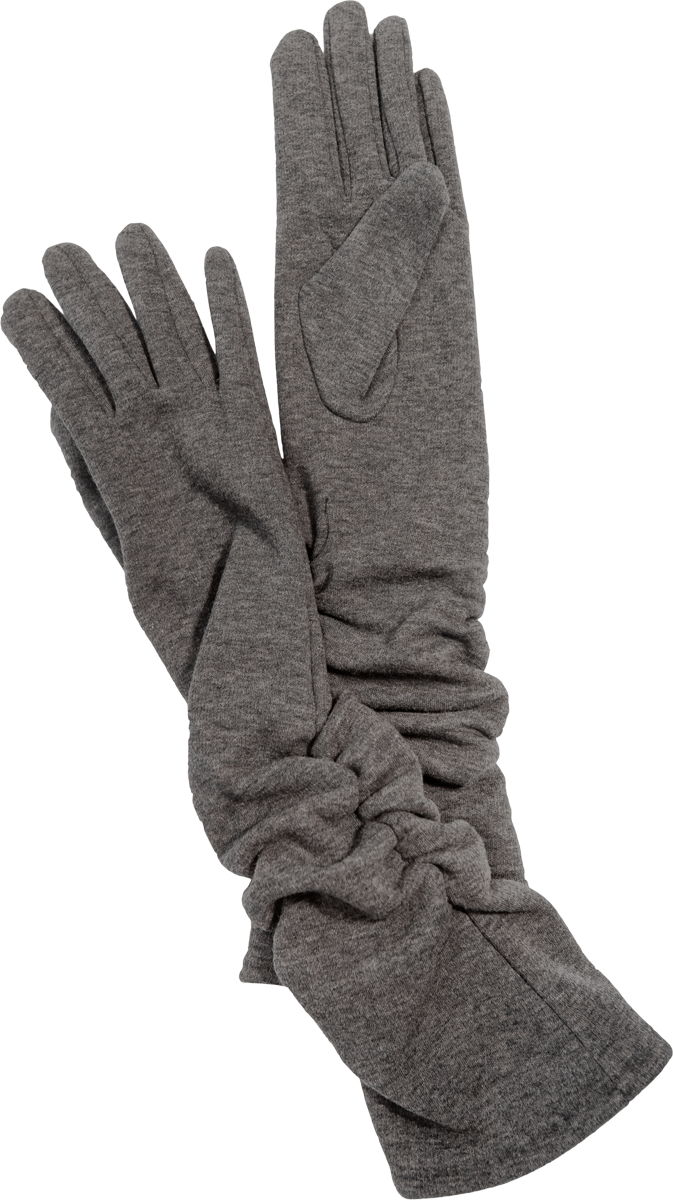 Перчатки женские длинные Sophie Ramage, цвет: серый. GL-217071. Размер универсальный