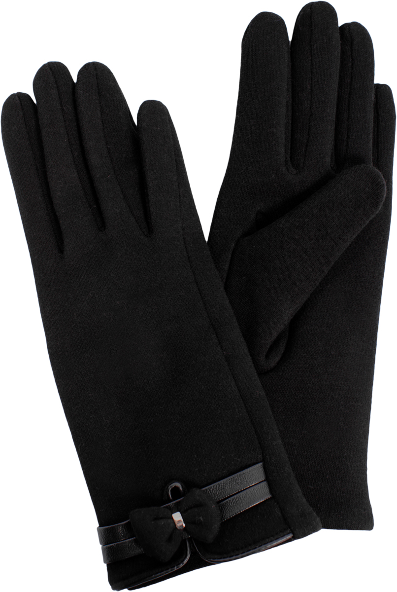 Перчатки женские Sophie Ramage, цвет: черный. GL-217083. Размер универсальный
