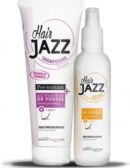 HairJAZZ Комплект для роста волос: шампунь, 250 мл и лосьон, 200 мл hairjazz лосьон для роста волос 200 мл