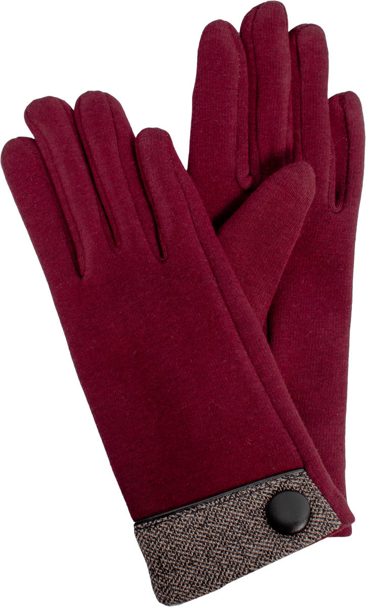 Перчатки женские Sophie Ramage, цвет: бордовый. GL-217087. Размер универсальный