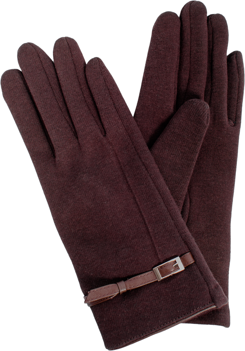Перчатки женские Sophie Ramage, цвет: коричневый. GL-217092. Размер универсальный