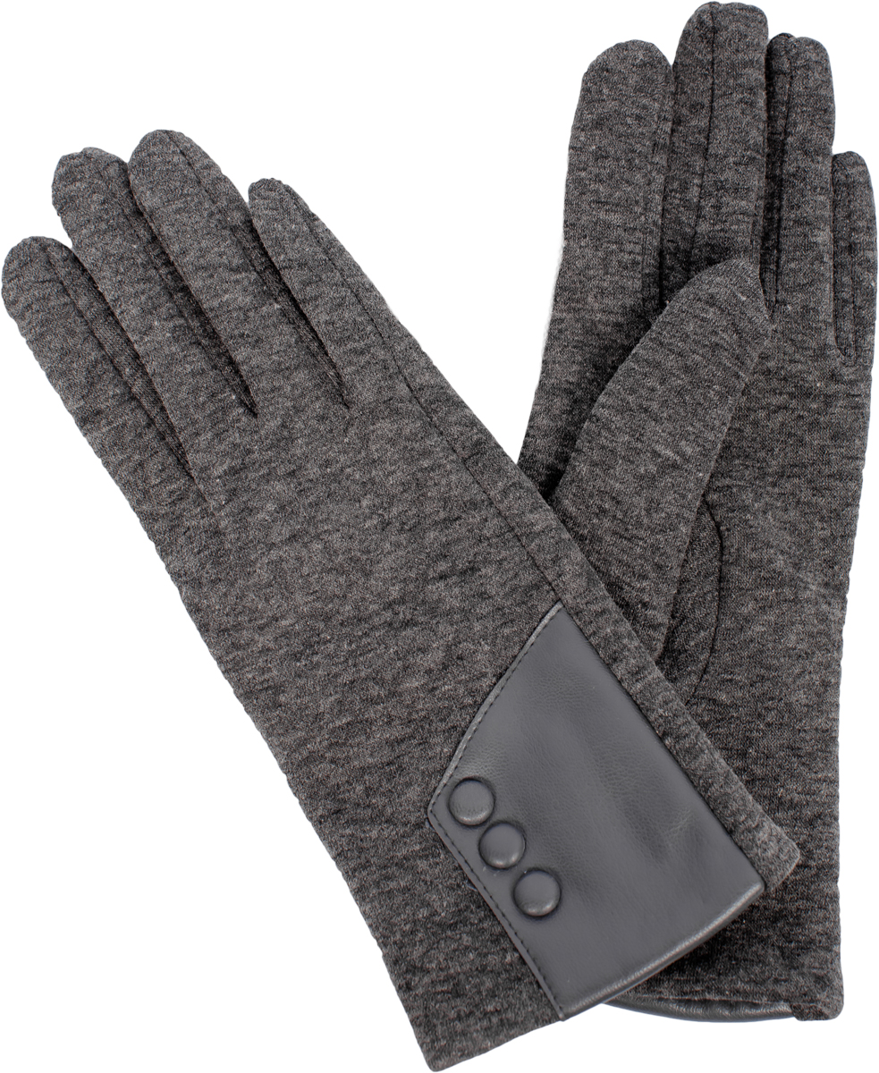 Перчатки женские Sophie Ramage, цвет: черный. GL-217103. Размер универсальный