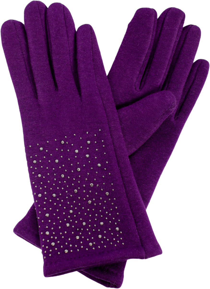 Перчатки женские Sophie Ramage, цвет: фиолетовый. GL-217110. Размер универсальный