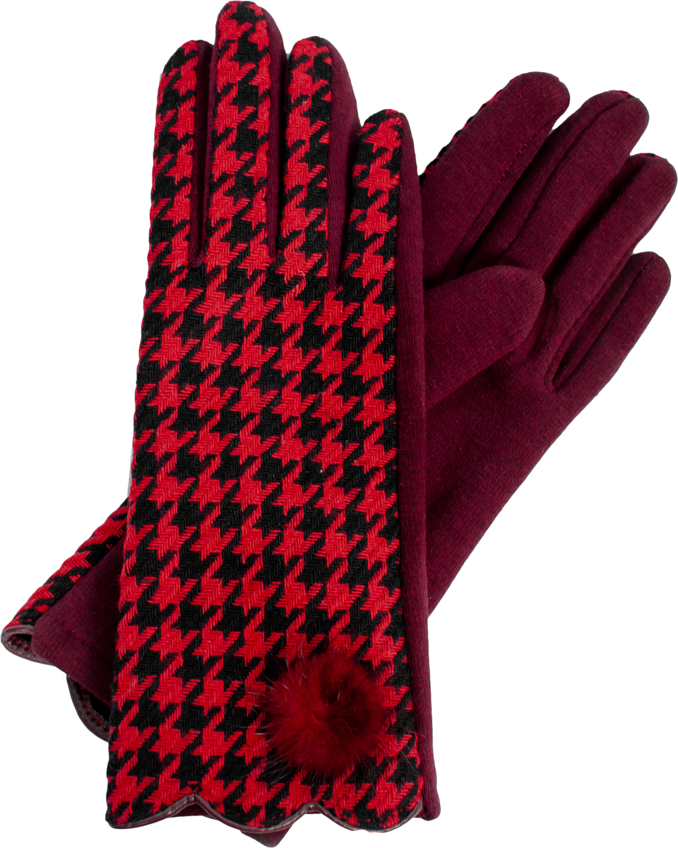 Перчатки женские Sophie Ramage, цвет: красный. GL-217153. Размер универсальный