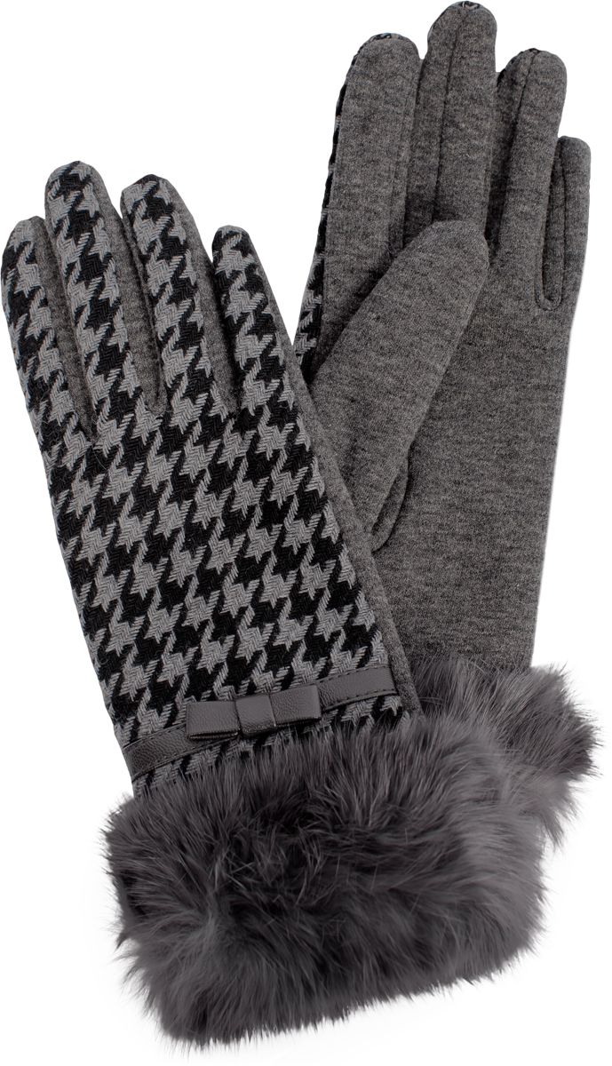 Перчатки женские Sophie Ramage, цвет: серый. GL-217169. Размер универсальный