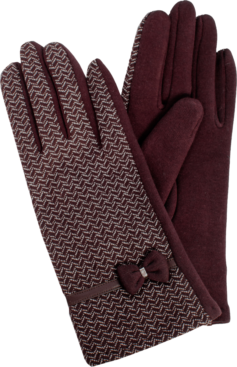 Перчатки женские Sophie Ramage, цвет: коричневый. GL-217172. Размер универсальный