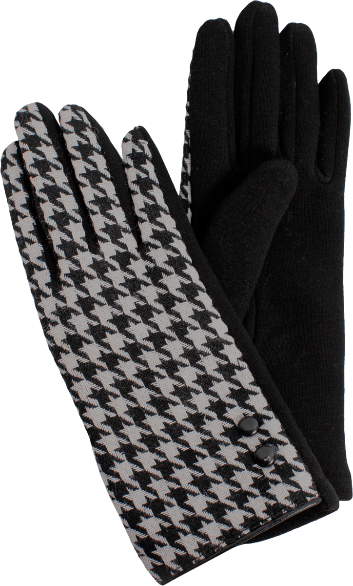 Перчатки женские Sophie Ramage, цвет: черный. GL-217179. Размер универсальный