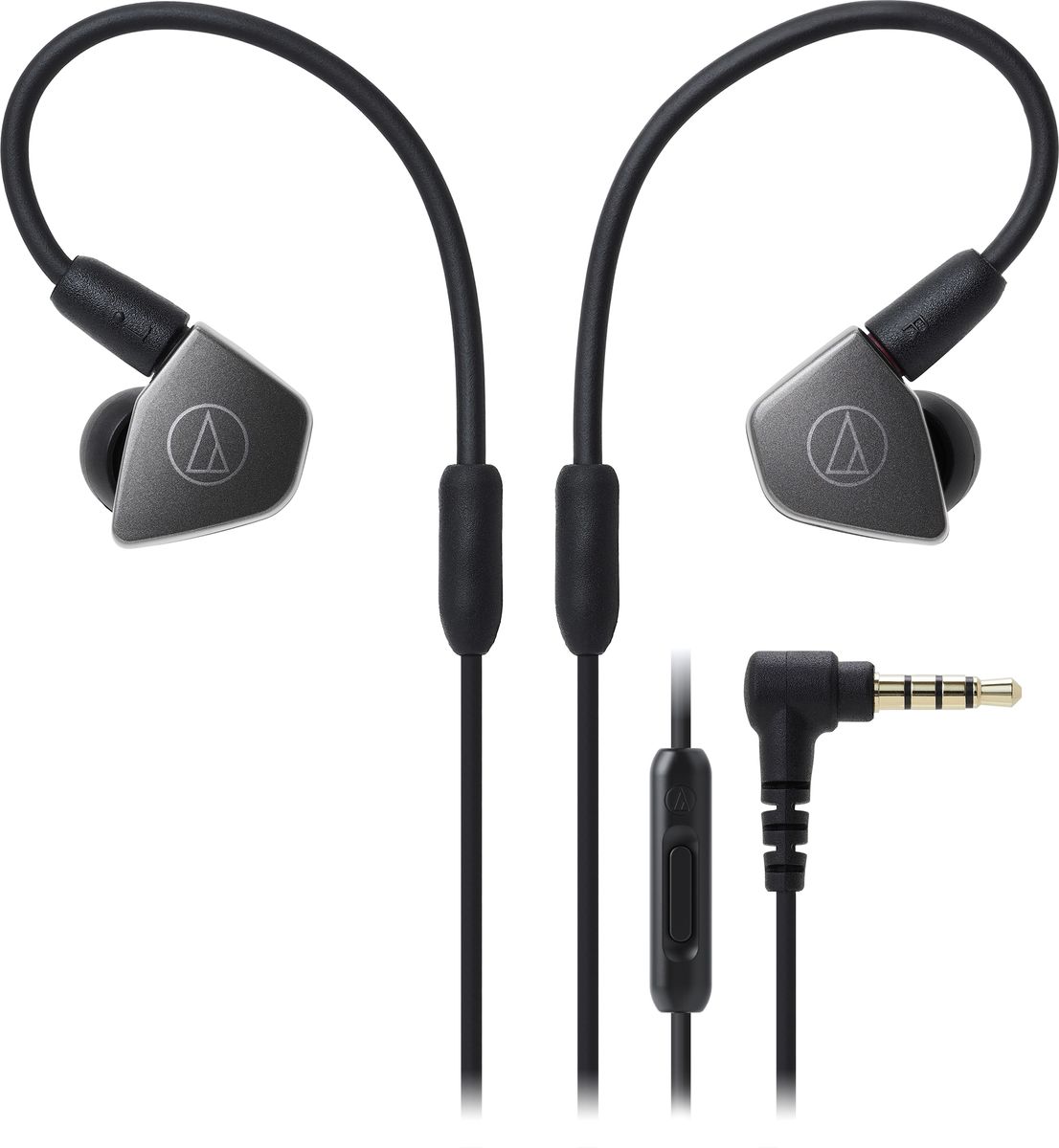 Audio-Technica ATH-LS70IS, Gray наушники15119539 Audio-Technica ATH-LS70IS, Gray наушники15119539Внутриканальные наушники АТН-LS70iS имеют сдвоенные излучатели работающие синфазно и уменьшающие деформацию мембраны, тем самым обеспечивая сбалансированное звучание с мощным басом. А диафрагмы с углеродным покрытием позволяют добиться более чистого и детального звука в широком диапазоне частот. Корпус модели выполнен из прочного ABS-пластика, что способствует снижению нежелательных резонансов.АТН-LS70iS оснащены съемным кабелем с разъемом A2DC, который снижает переходное затухание и улучшает разделение каналов. Кабель имеет микрофон и пульт управления, с помощью которого вы сможете управлять звонками и воспроизведением музыки. Гибкость кабеля с памятью формы позволит подобрать удобную посадку в ухе, что сказывается на фиксации наушника и комфорте ношения.8,8-мм сдвоенные излучателиДиафрагмы с углеродным покрытиемСбалансированное звучание с мощным басом и отличной детальностьюГибкий съемный кабель с памятью формыРазъем кабеля A2DCФункция гарнитурыКорпус из прочного ABS-пластикаАмбушюры четырех размеров и чехол для хранения в комплекте