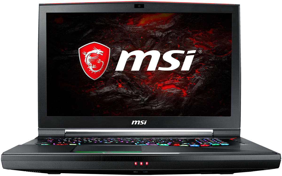 MSI GT75VR 7RF-055RU Titan Pro, BlackGT75VR 7RF-055RU MSI GT75VR 7RF-055RU Titan Pro, BlackGT75VR 7RF-055RUПовторяя эстетику модели GT83VR, новый MSI GT75VR 7RF приобрёл глубокие улучшения как во внешнем, так и внутреннем дизайне. Наряду с новым, более агрессивным дизайном мы приподняли зону запястий для большего комфорта геймера во время длительных игровых сессий. GT75VR - машина для гейминга высокого уровня, где эргономика может стоить победы.Перестаньте проигрывать из-за лагов с технологией Killer MULTI GIG. Задайте приоритеты сетевому трафику, избавься от задержек передачи данных и насладись пропускной способностью до 10 Гбит/с одним из первых. Демонстрируйте соперникам свою истинную мощь и сноровку! Выбери в Killer Networking Manager программы, трафик которых наиболее важен, определи им максимальную полосу пропускания и в бой!Благодаря инновационной системе охлаждения Cooler Boost и специальным геймерским технологиям, применённым в игровых ноутбуках MSI Gaming, графическая карта новейшего поколения NVIDIA GeForce GTX 1080 сможет продемонстрировать всю свою мощь без остатка. Олицетворяя концепцию Один клик до VR и предлагая полное погружение в игровые вселенные с идеально плавным геймплеем, новые игровые ноутбуки MSI разбивают устоявшиеся стереотипы об исключительной производительности десктопов.Вы сможете достичь максимально возможной производительности вашего ноутбука благодаря поддержке оперативной памяти DDR4-2400, отличающейся скоростью чтения более 32Гбайт/с и скоростью записи 36Гбайт/с. Возросшая на 40% производительность стандарта DDR4-2400 (по сравнению с предыдущим поколением, DDR3-1600) поднимет ваши впечатления от современных и будущих игровых шедевров на совершенно новый уровень.Эксклюзивная технология MSI SHIFT выводит систему на экстремальные режимы работы, одновременно снижая шум и температуру до минимально возможного уровня. Переключаясь между пятью профилями, вы сможете достичь экстремальной производительности своей машины или увеличить время её работы от батарей. Функция легко активируется либо горячими клавишами FN + F7, либо через приложение Dragon Gaming Center.Cooler Boost Titan включает в себя два вентилятора с усовершенствованной формой лопаток Whirlwind Blade. Каждый вентилятор обладает 29 такими лопатками, что увеличило воздушный поток на целых 30% при тех же оборотах. Независимые термосъёмники на CPU и GPU с 10 теплопроводными трубками гарантируют, что генерируемое тепло не будет перетекать и скапливаться на CPU или GPU, что позволит процессору и всей системе работать на максимальной производительности без каких-либо проблем с охлаждением.Hi-Res Audio представляет набор цифровых процессов и форматов, позволяющих кодировать и воспроизводить музыку с более высокой частотой дискретизации, чем у стандартных CD-дисков - до 17.3x выше. Наиболее часто для Hi-Res Audio используются форматы 24 бита/96 кГц (детализация в 3.2x выше CD) и 24 бита/192 кГц (детализация в 6.5x выше CD).Многолетнее сотрудничество с мировым лидером в области профессиональной акустики, компанией Dynaudio, нашло своё отражение в новом дизайне игрового ноутбука. Акустическая система этой серии ноутбуков отличается двумя высококлассными широкополосными динамиками с одним сабвуфером и высочайшим качеством звучания. Детализация звука новых динамиков премиум-класса от Dynaudio по сравнению с предыдущим их поколением выросла на 50%, а громкость звучания - на целых 10 дБ.В ходе тяжёлых виртуальных боёв приложение SteelSeries Engine 3 способно стать вашим самым смертоносным оружием. Здесь вы можете настроить клавиатуру полностью под себя, выбирая цвет подсветки, создавая макросы и выделяя под каждую игровую задачу отдельную область на клавиатуре. Вы сможете трансформировать клавиатуру в личное высокотехнологичное оружие, а также синхронизировать все имеющиеся устройства SteelSeries через облако.Точные характеристики зависят от модификации.Ноутбук сертифицирован EAC и имеет русифицированную клавиатуру и Руководство пользователя