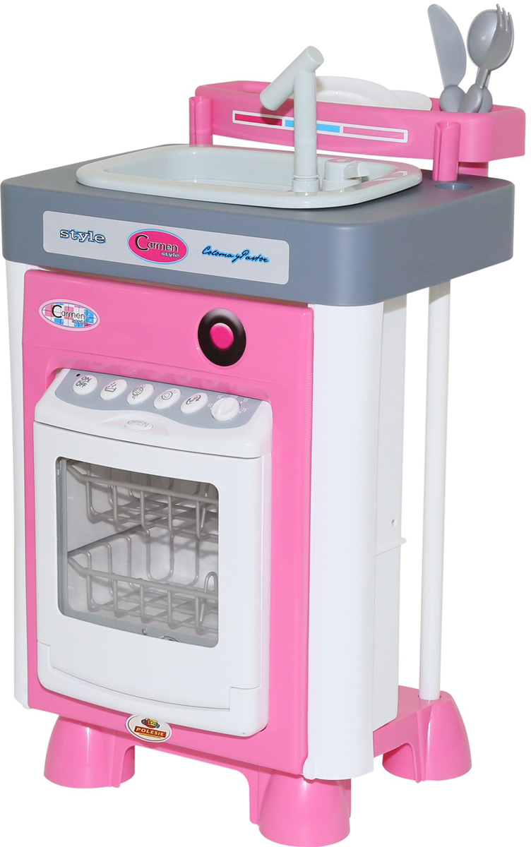 Полесье Игровой набор Carmen №3 с посудомоечной машиной и мойкой 57914