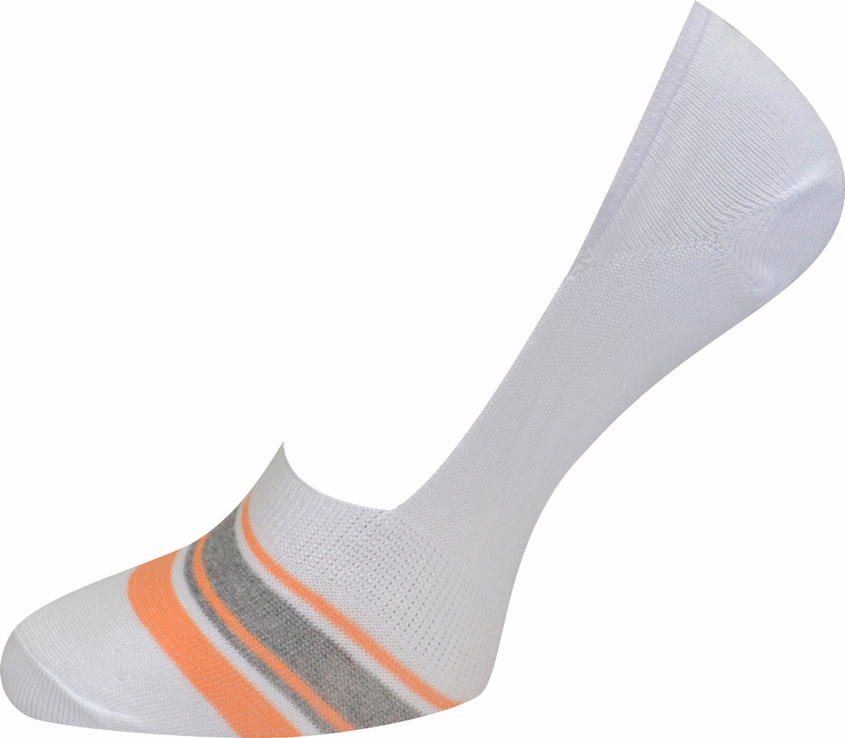 Подследники женские Master Socks, цвет: белый, оранжевый. 55830. Размер 2355830 Подследники женские Master Socks, цвет: белый, оранжевый. 55830. Размер 2355830Удобные подследники Master Socks, изготовленные из высококачественного комбинированного материала с хлопковой основой, очень мягкие и приятные на ощупь, позволяют коже дышать. Практичные и комфортные подследники великолепно подойдут к любой вашей обуви.