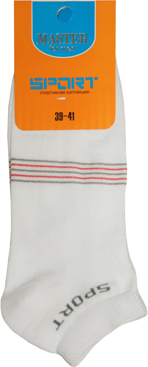 Носки мужские Master Socks, цвет: белый. 58914. Размер 2958914 Носки мужские Master Socks, цвет: белый. 58914. Размер 2958914Удобные носки Master Socks в спортивном стиле, изготовленные из высококачественного комбинированного материала с хлопковой основой, очень мягкие и приятные на ощупь, позволяют коже дышать.Эластичная резинка плотно облегает ногу, не сдавливая ее, обеспечивая комфорт и удобство. Носки с укороченным паголенком. Практичные и комфортные носки великолепно подойдут к любой вашей обуви.