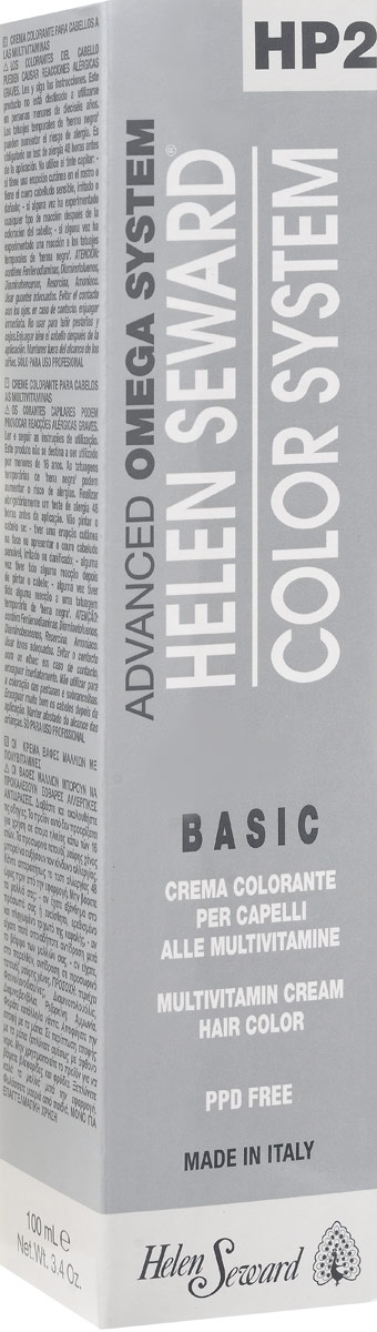 Helen Seward HP Color Натуральные оттенки теплые Темный блондин, 100 млC60 Helen Seward HP Color Натуральные оттенки теплые Темный блондин, 100 млC60Перманентная крем-краска — инновационная трехвалентная формула с мультивитаминами В5 и С для стойкого окрашивания, обеспечивает покрытие седины, блеск и мягкость волос.
