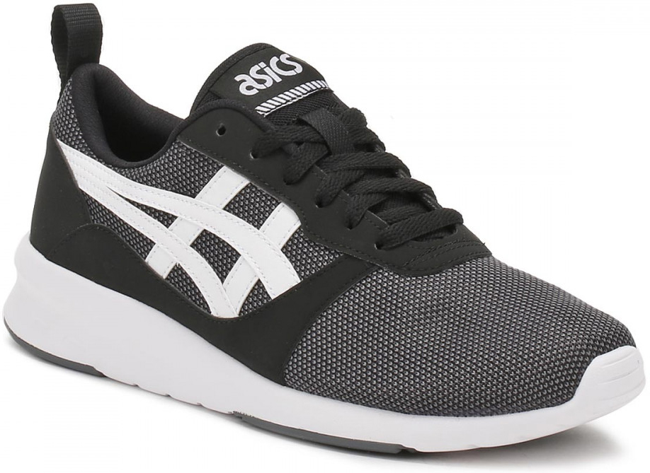 Кроссовки мужские Asics Tiger Lyte-Jogger, цвет: черный, белый. HN7Z2-9001. Размер 9 (40,5)HN7Z2-9001 Кроссовки мужские Asics Tiger Lyte-Jogger, цвет: черный, белый. HN7Z2-9001. Размер 9 (40,5)HN7Z2-9001Повседневные мужские кроссовки Tiger Lyte-Jogger обладают дышащим верхом из сетчатого материала, а также удобной и быстрой системой шнуровки. Модель отделана контрастными фирменными полосами. Подошва из вспененного каучука EVA и прочной резины обеспечивает дополнительную гибкость и амортизацию. Технология ASICS Гель (специальный вид силикона) снижает нагрузку на пятку, колени и позвоночник. Уплотненный язычок и внутренняя кромка обуви обеспечивают комфорт при ходьбе. Мягкая текстильная подкладка снижает риск натирания.