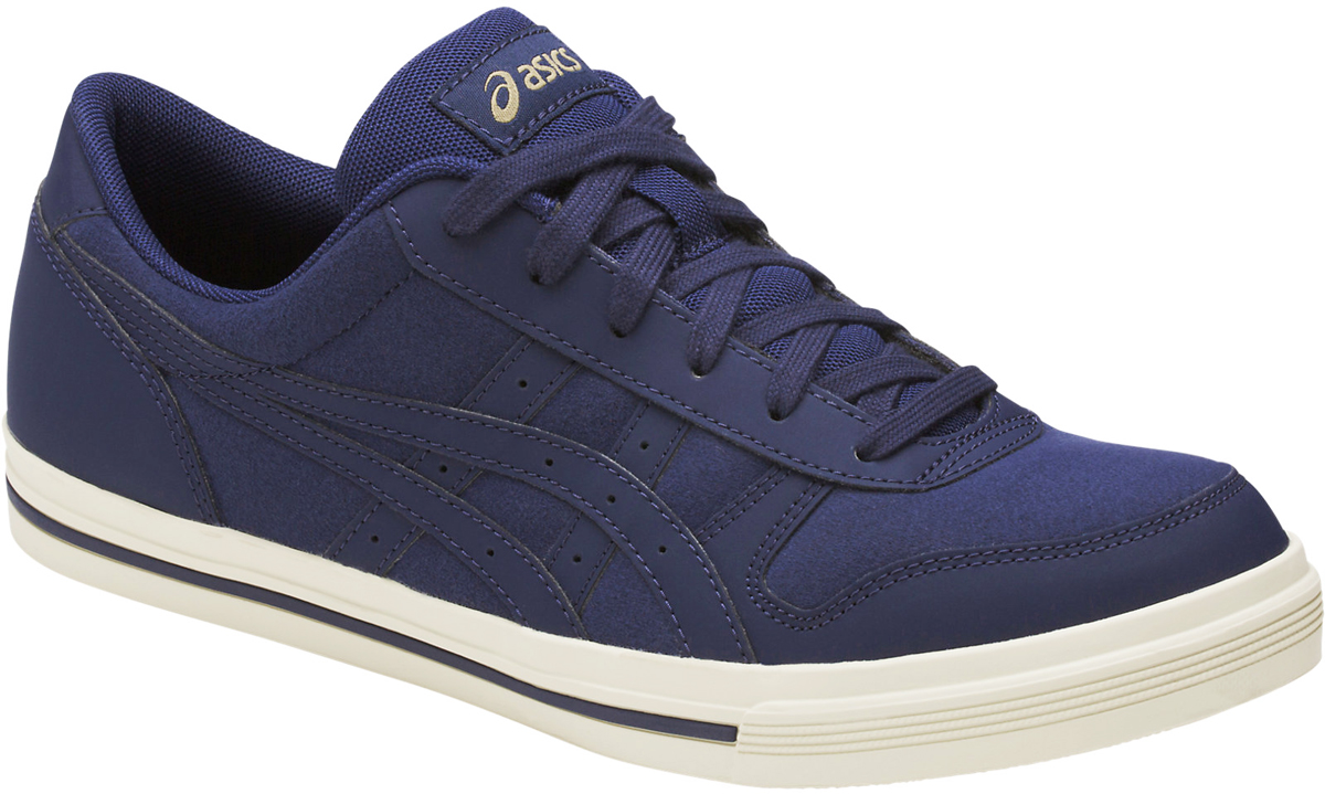 Кроссовки мужские Asics Aaron, цвет: синий. HY7U1-5858. Размер 8 (39,5)HY7U1-5858 Кроссовки мужские Asics Aaron, цвет: синий. HY7U1-5858. Размер 8 (39,5)HY7U1-5858Классические повседневные кроссовки Asics Aaron отличаются стильным дизайном, они комфортны в носке и отличаются прочностью. Многокомпонентная профилированная подошва, выполненная из вулканизированной прочной резины и материала ЭВА, обеспечивает идеальную амортизацию. Мягкая текстильная подкладка создает дополнительный комфорт и снижает риск натирания. Модель, изначально созданная для баскетбола, предназначена для всех поколений поклонников спорта.